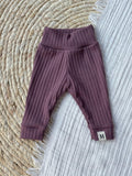 Broekje Brede Rib Mauve