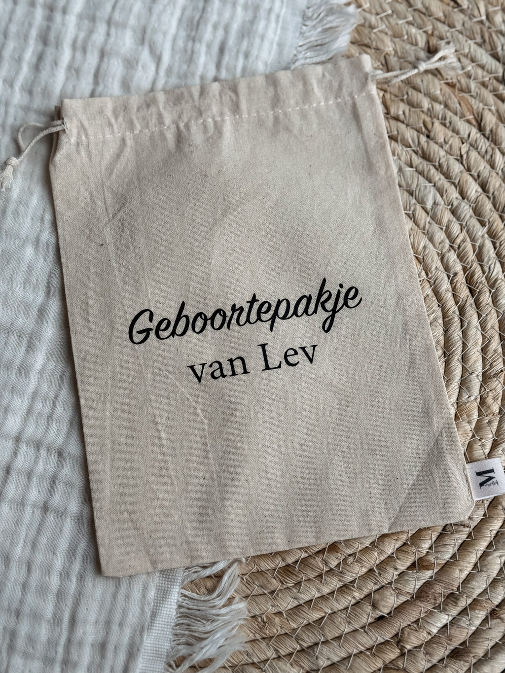 Gepersonaliseerd Bewaarzakje Small