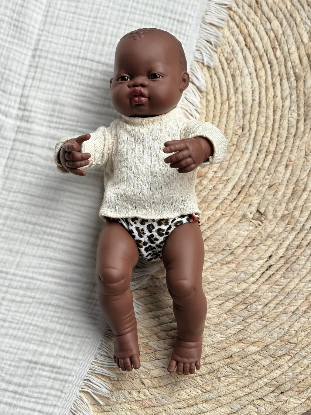 Poppenshirt Knitted Ecru