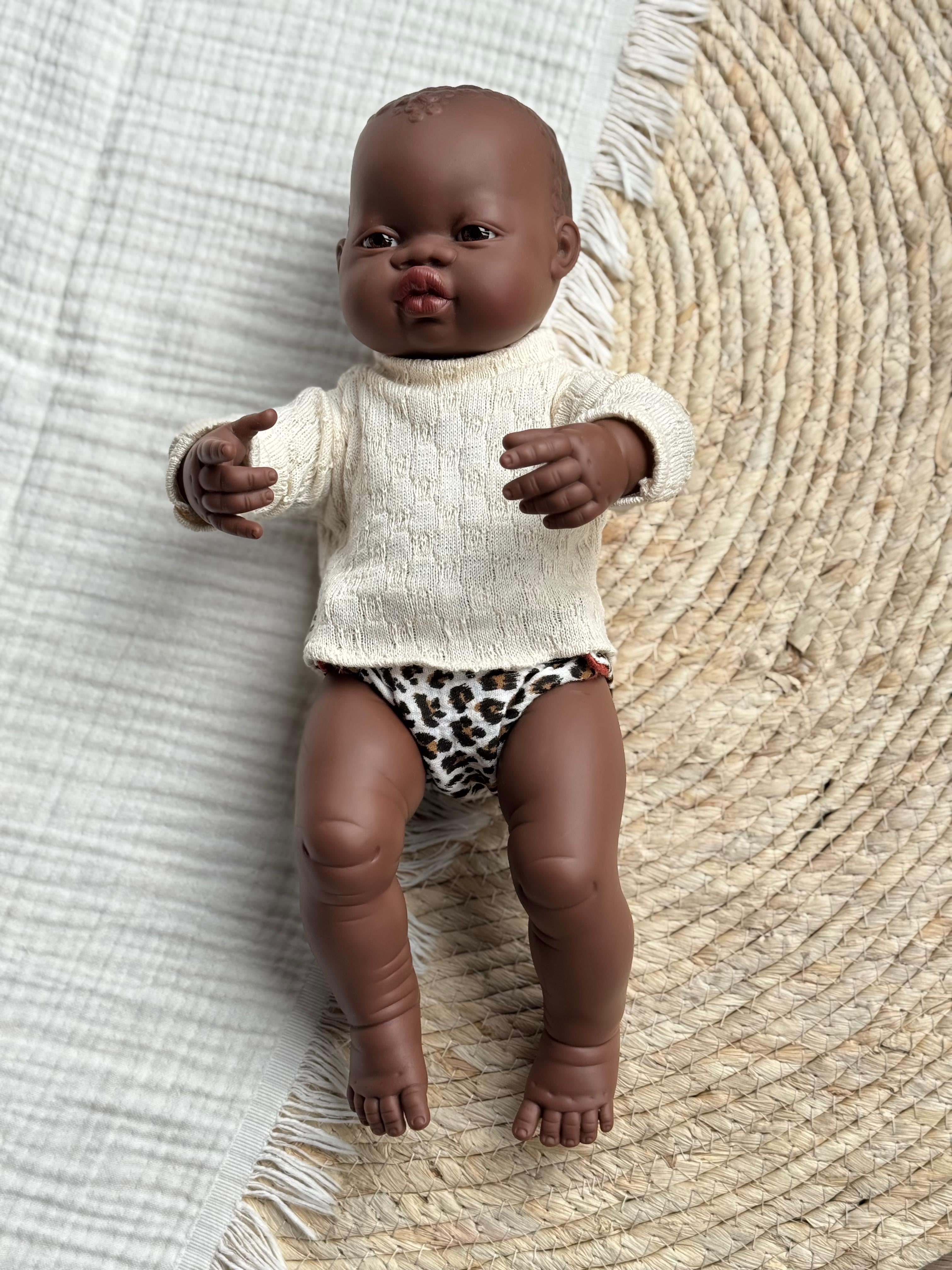 Poppenshirt Knitted Ecru