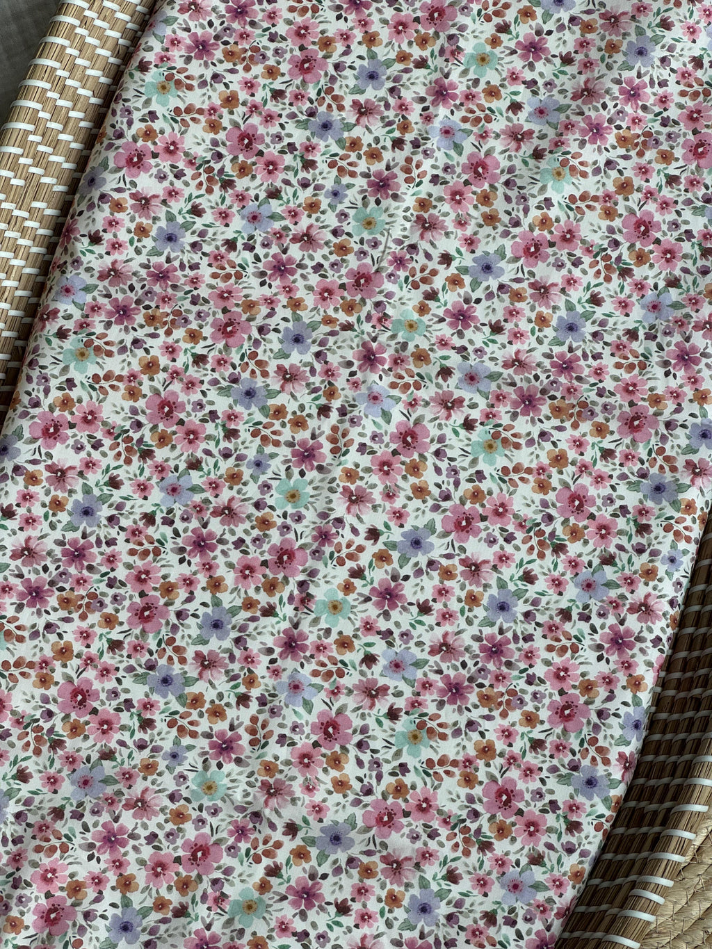 Poplin Flowers Lakentje