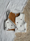 Gilet Teddy Flower Double