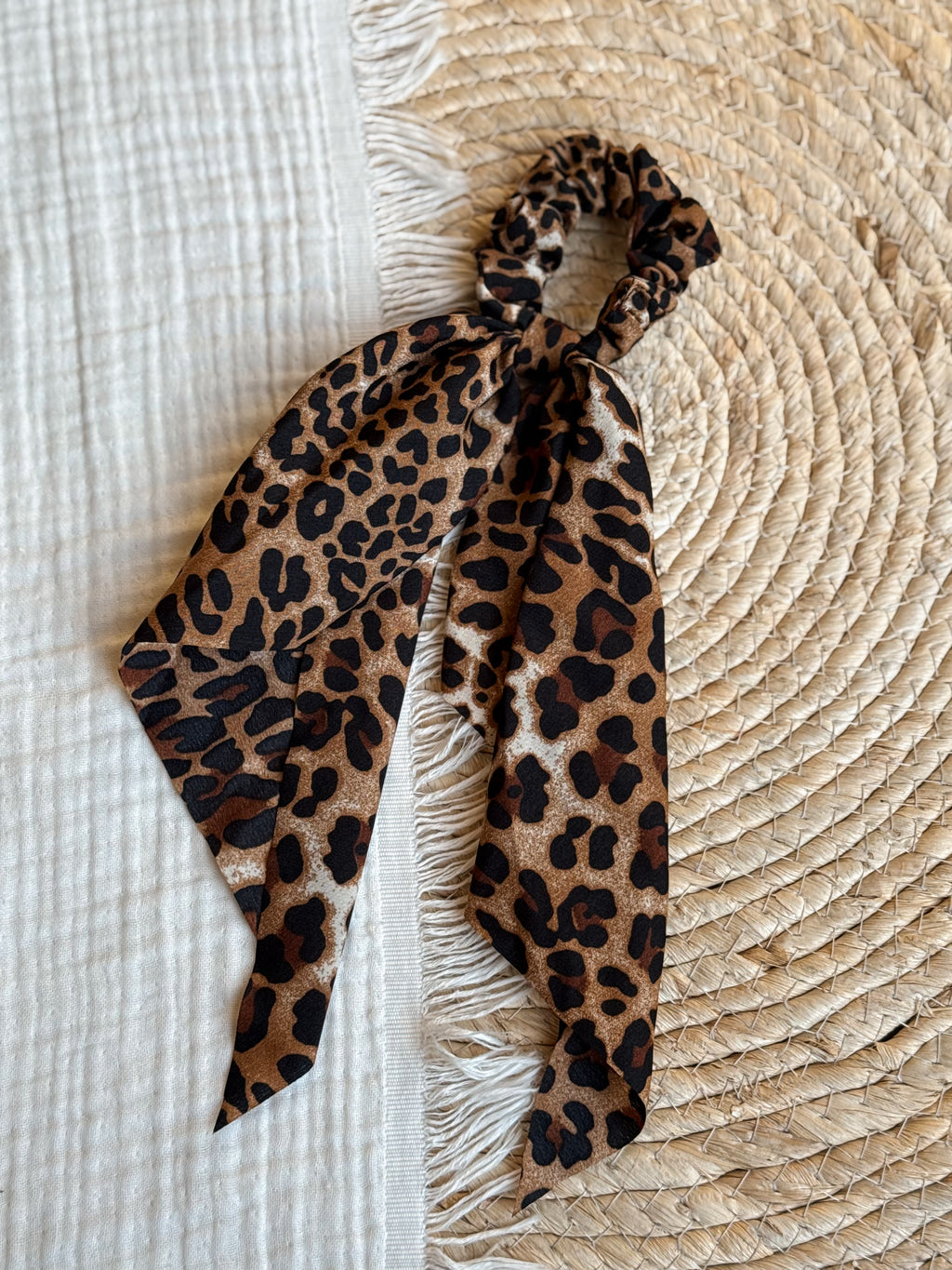 Scrunchie Leopard Strik