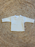 Poppenshirt Kabel Wit