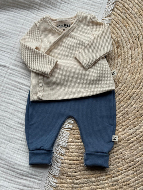 Blauwe Rib Baggy