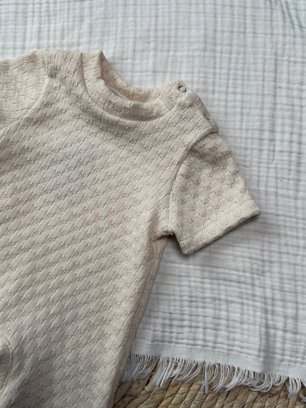 Playsuit Knitted Ecru