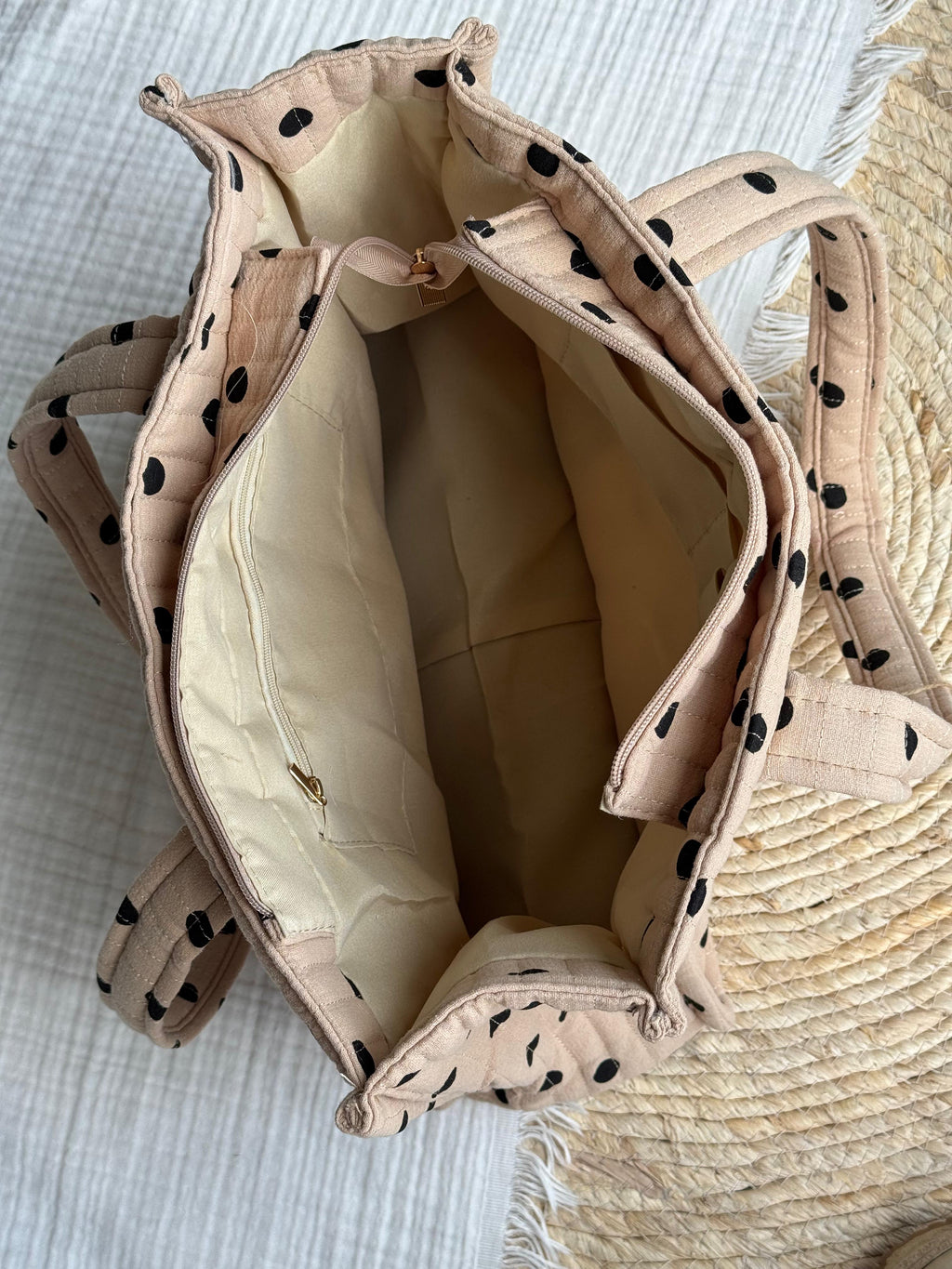 Mom Bag Polka Dots
