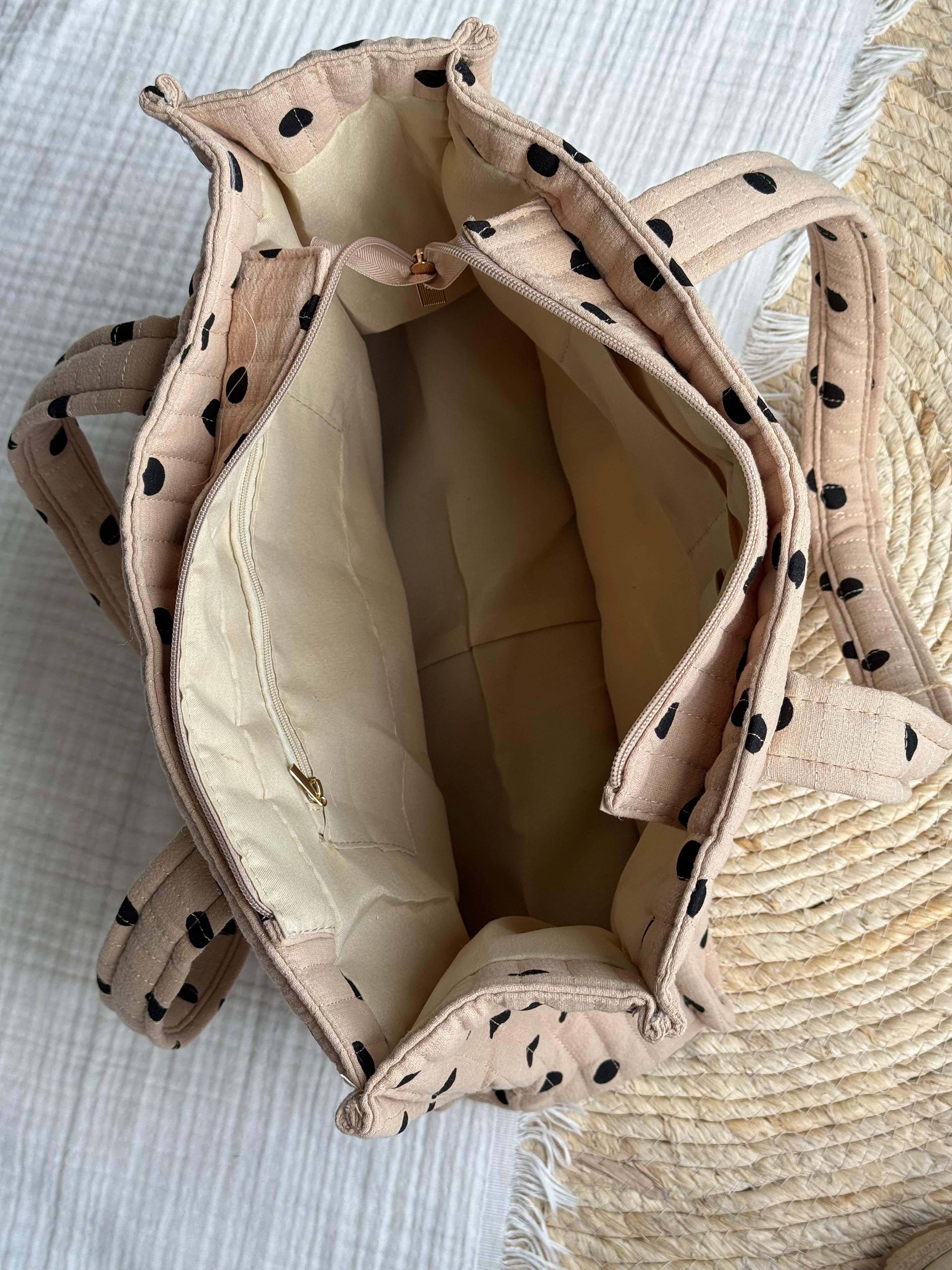 Mom Bag Polka Dots