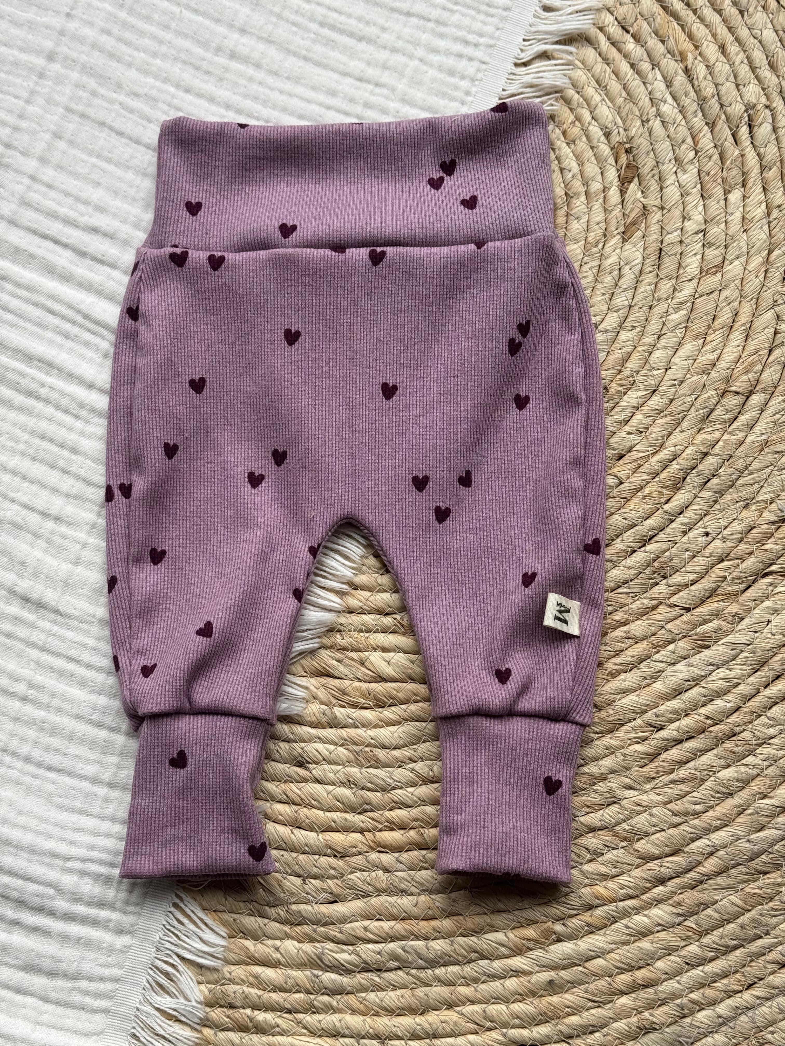 Lila Hartjes Rib Baggy