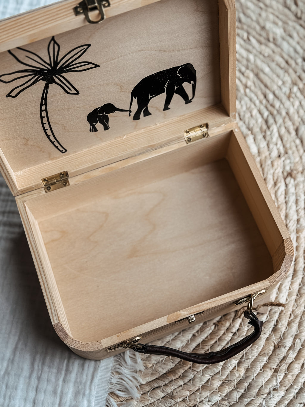 Koffertje met handvat