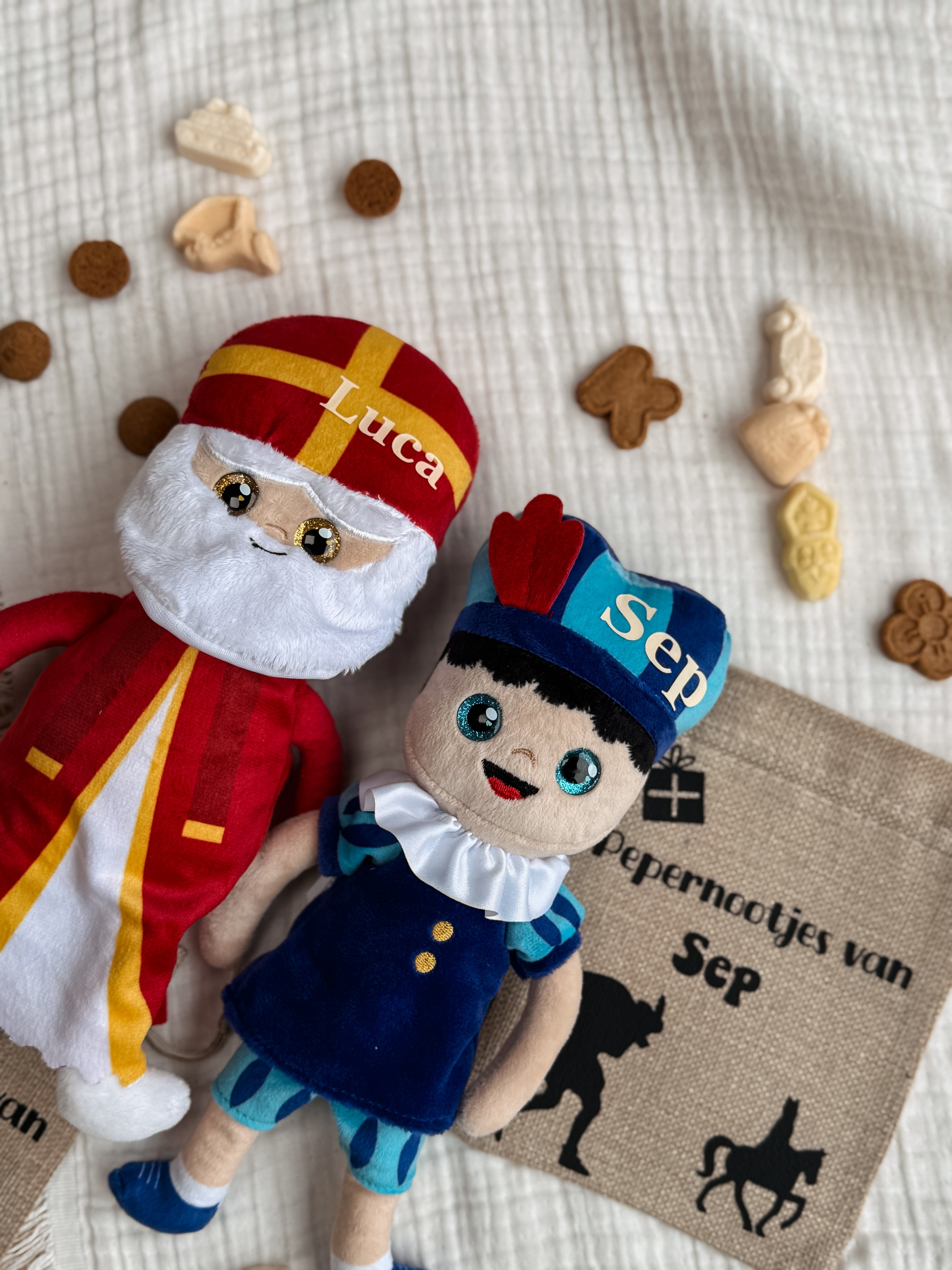 Gepersonaliseerd pepernotenzakje