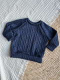 Sweater Gebreid Marineblauw