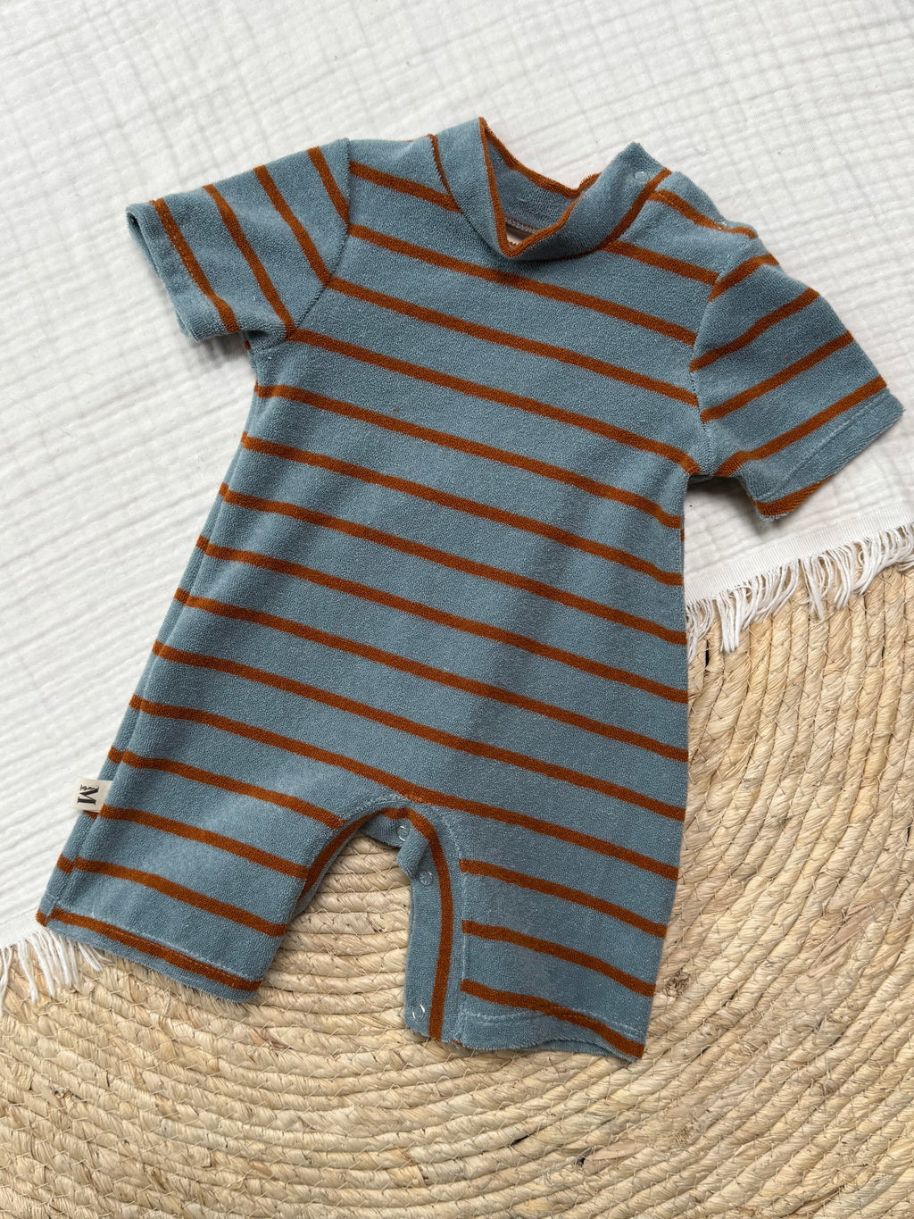 Playsuit Badstof Strepen