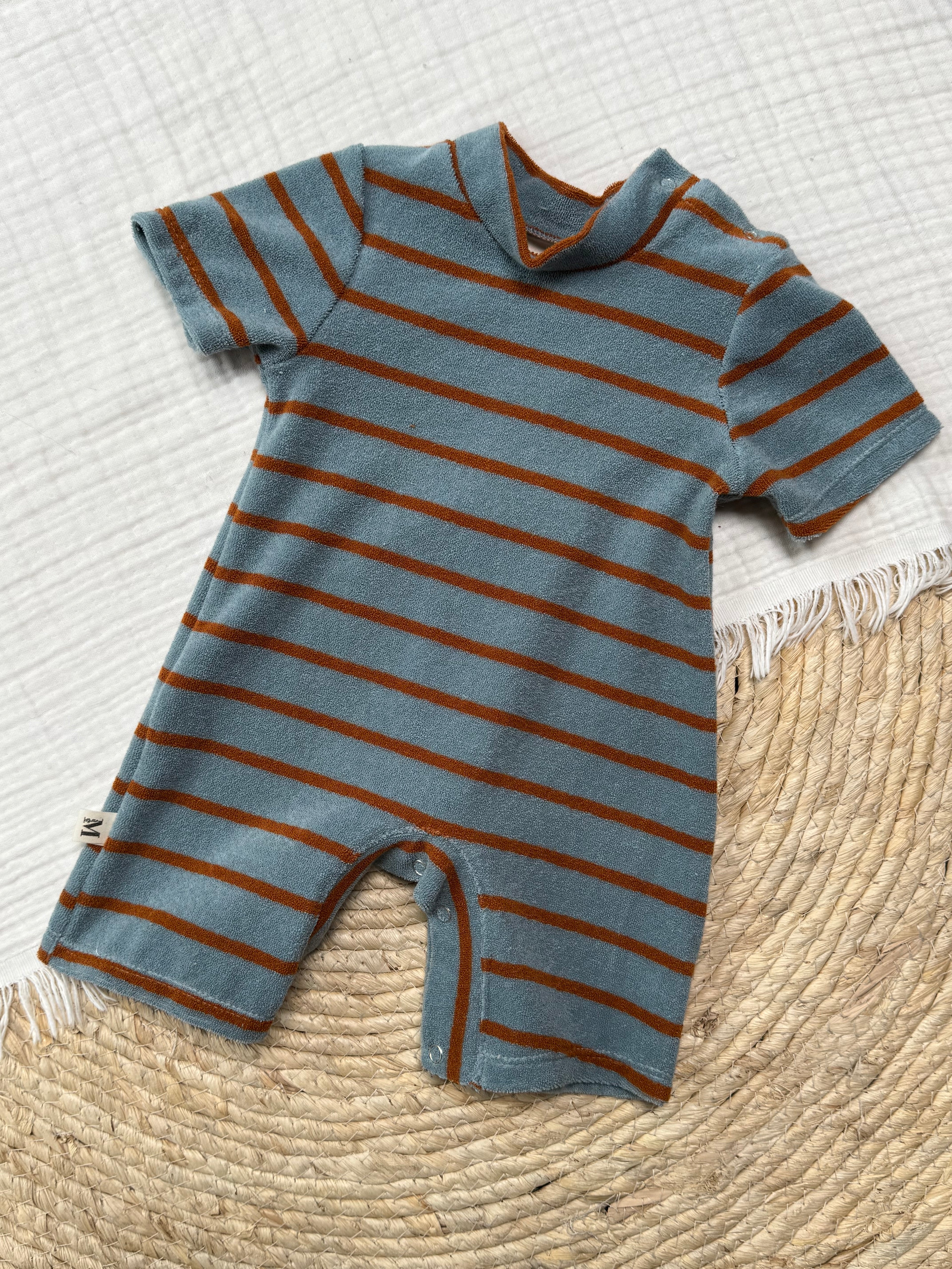 Playsuit Badstof Strepen