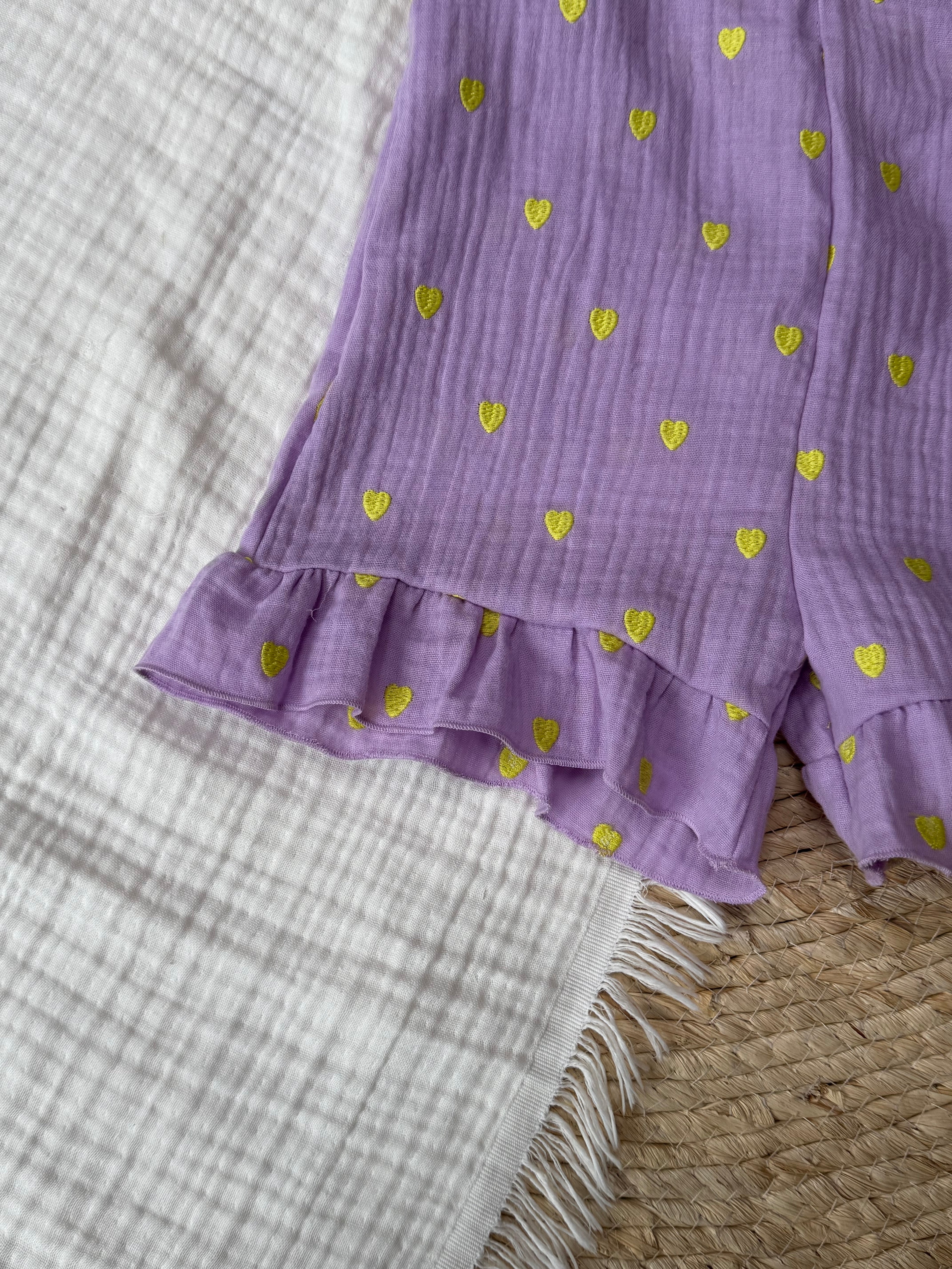 Jumpsuit Lavendel Neon Hearts