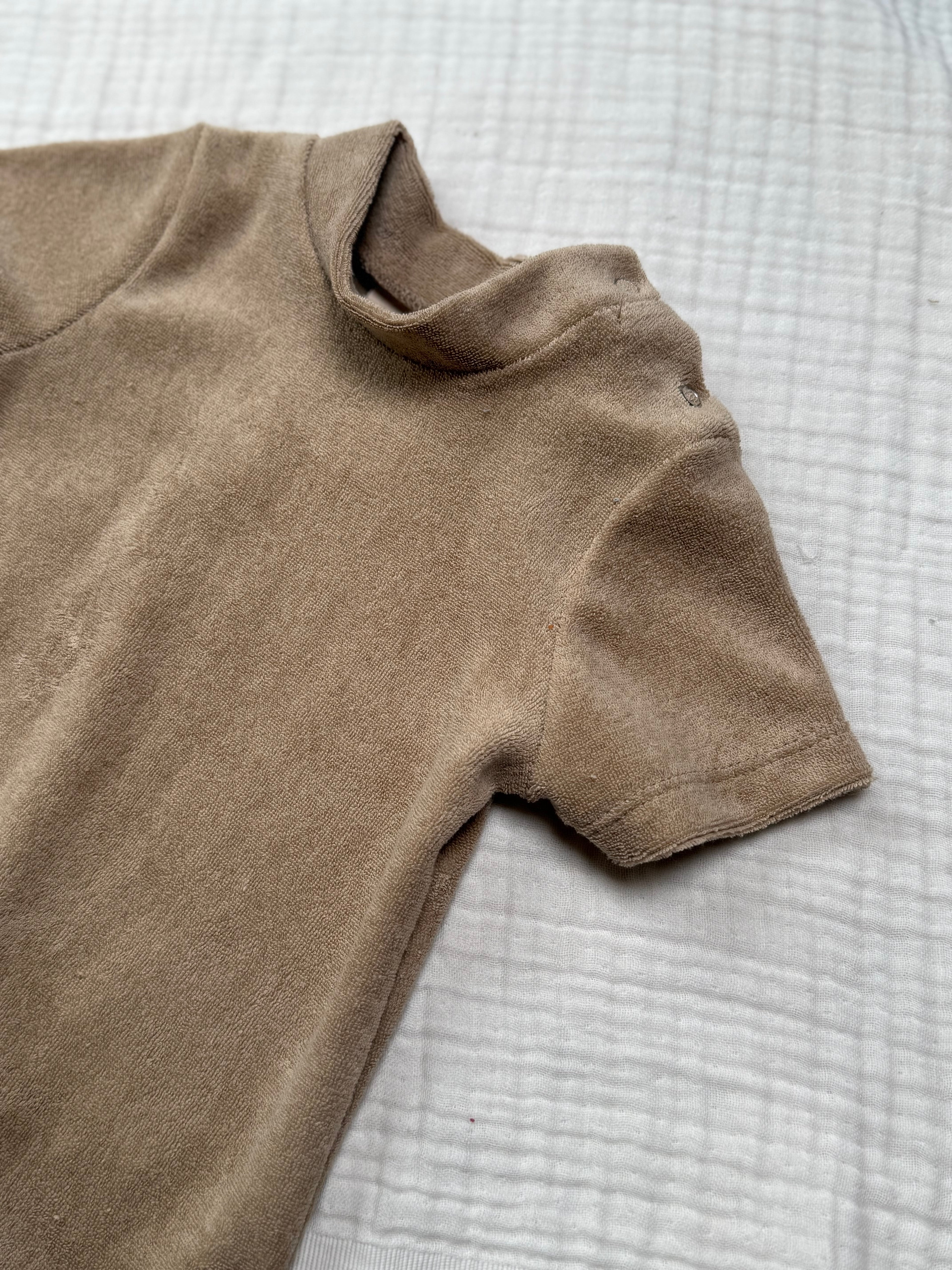 Playsuit Badstof Sand