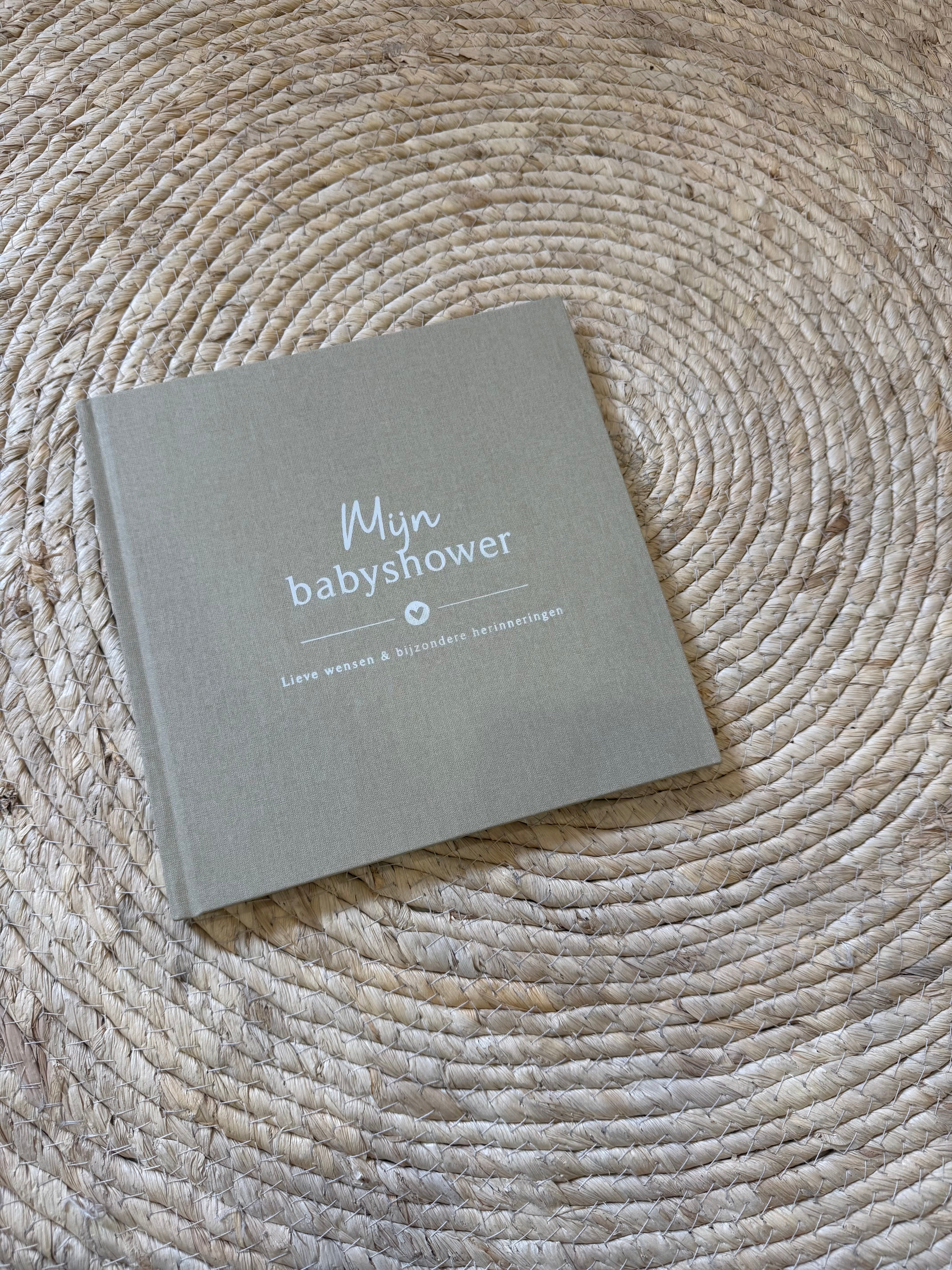 Mijn Babyshower - Linnen Taupe