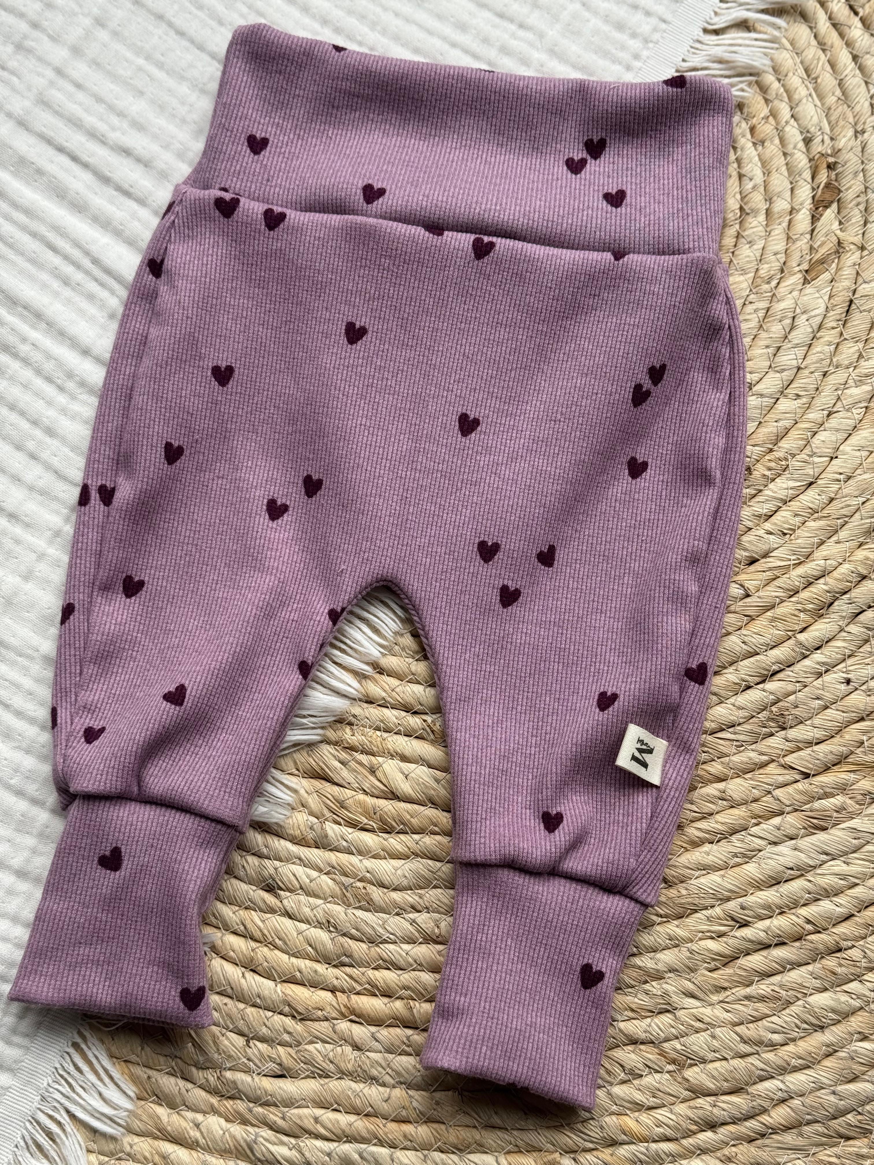 Lila Hartjes Rib Baggy