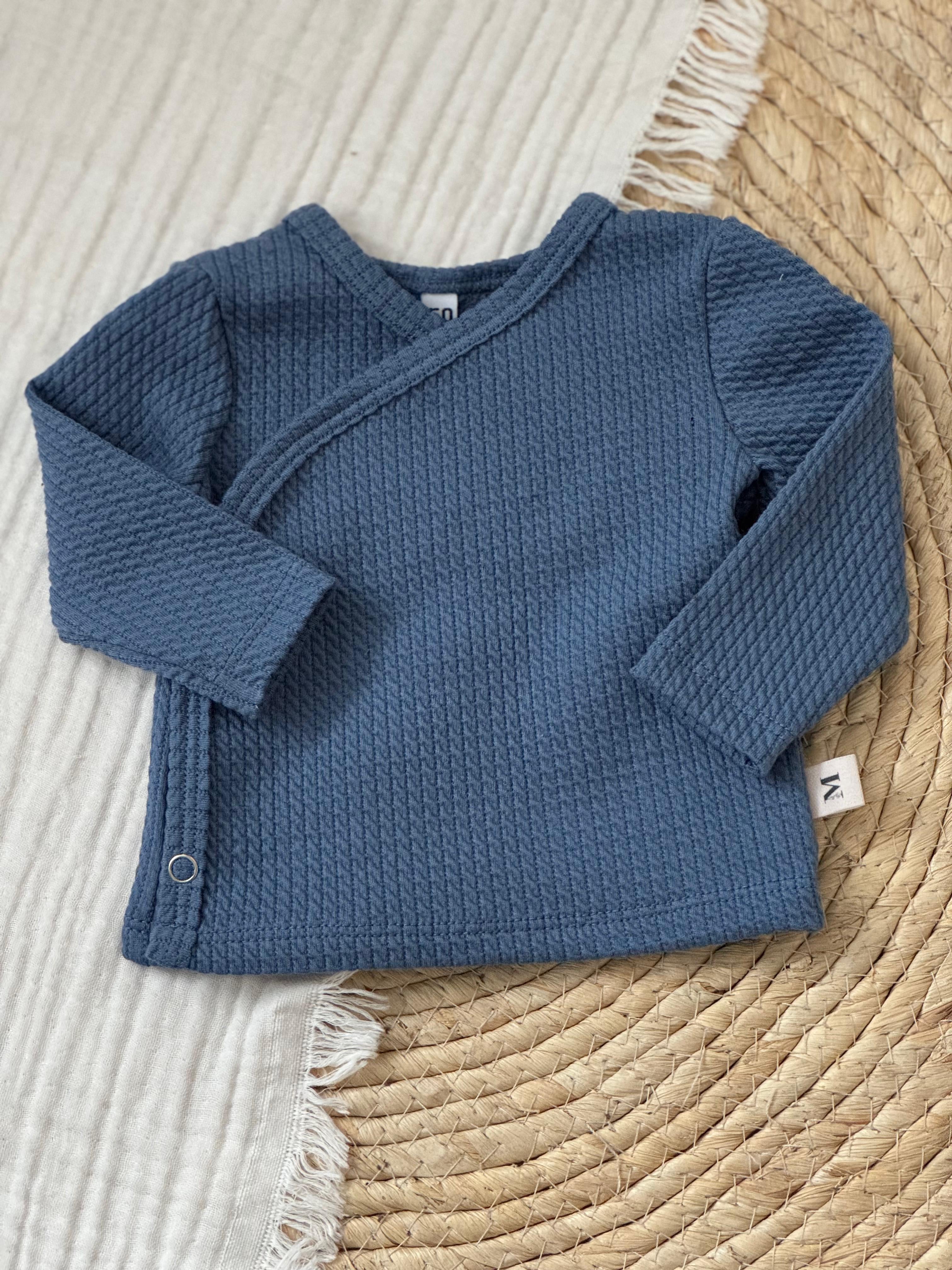 Overslag Kabel Jeans Blauw