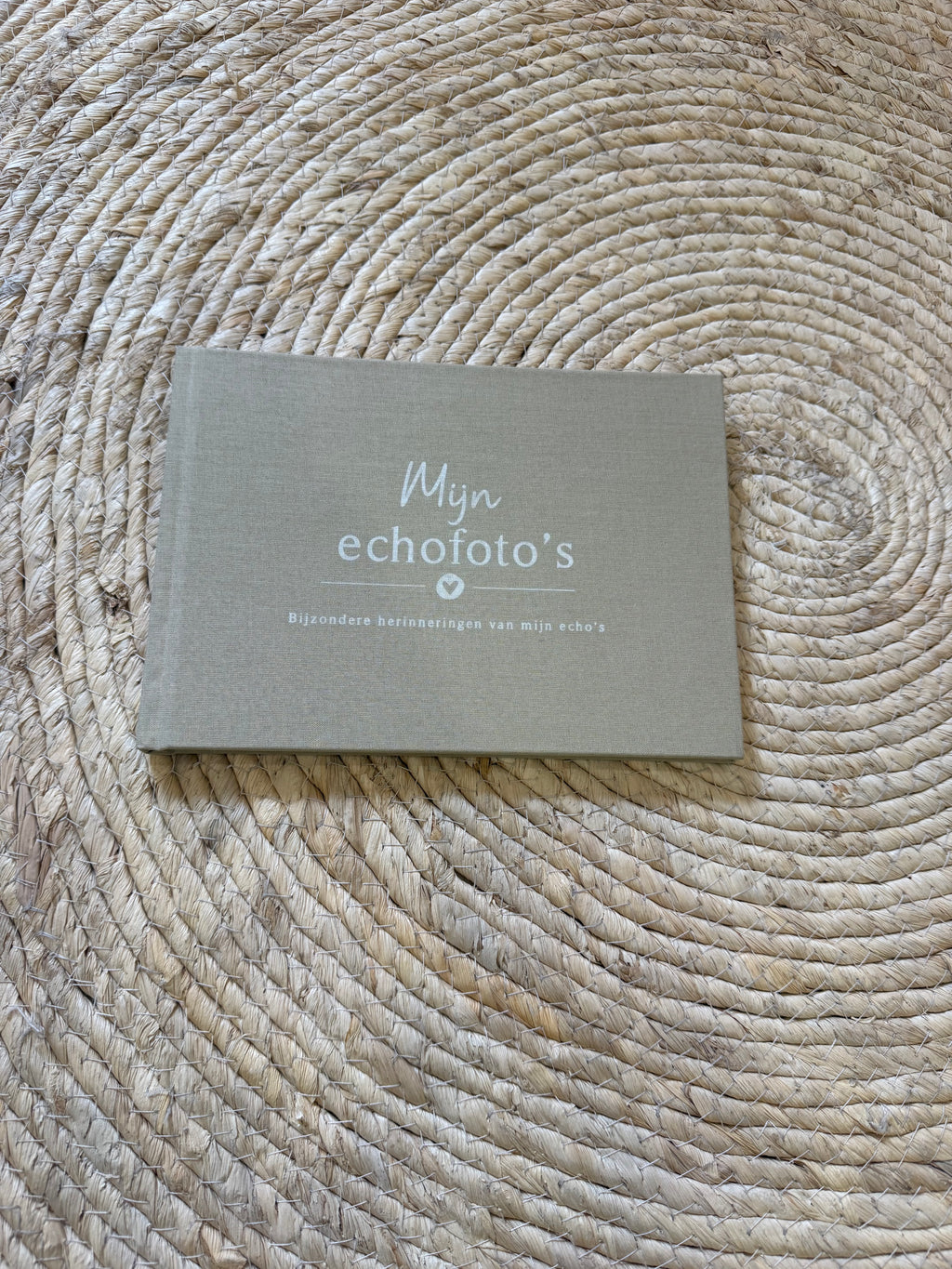 Mijn Echoboekje - Linnen Taupe