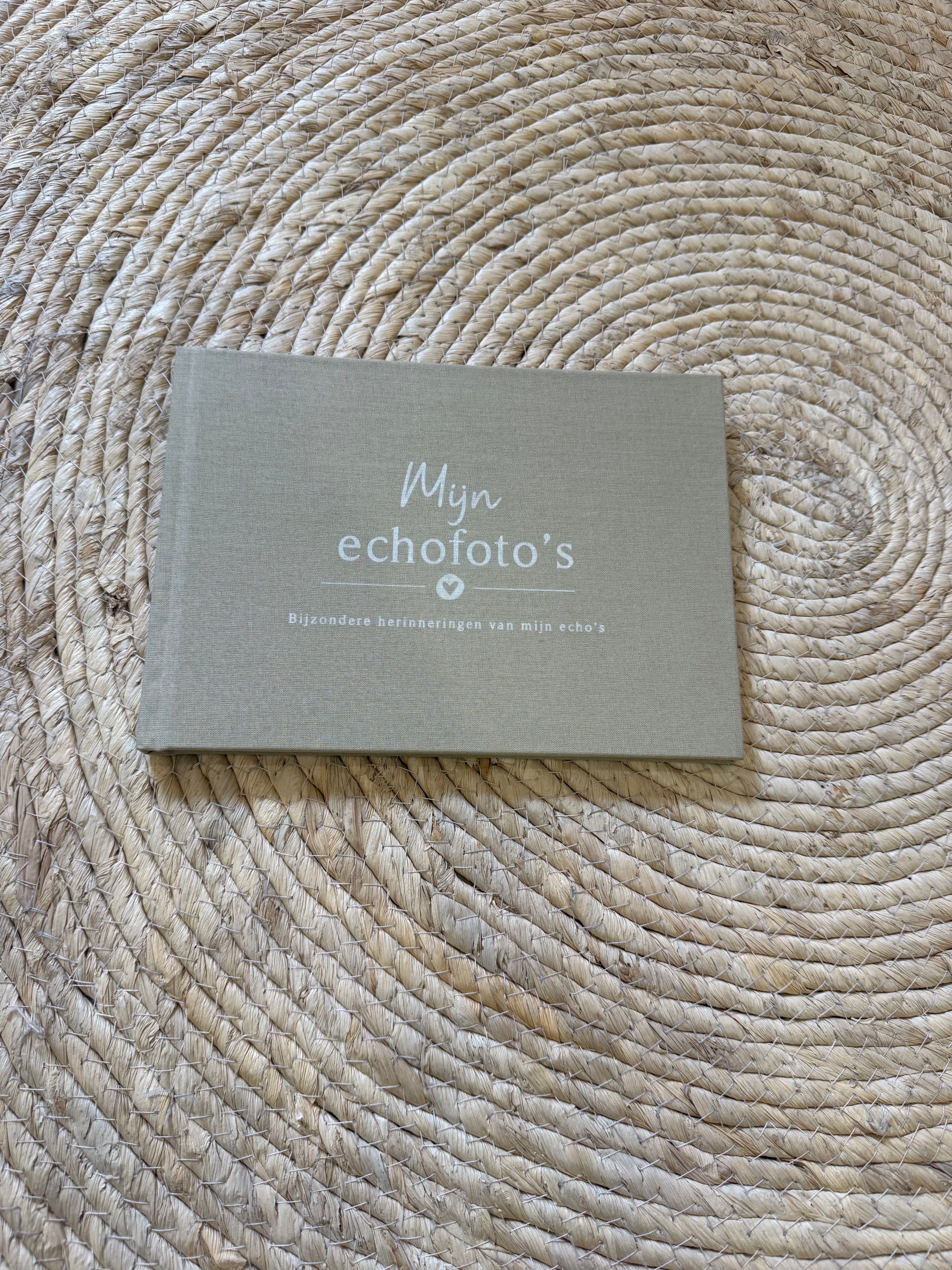 Mijn Echoboekje - Linnen Taupe