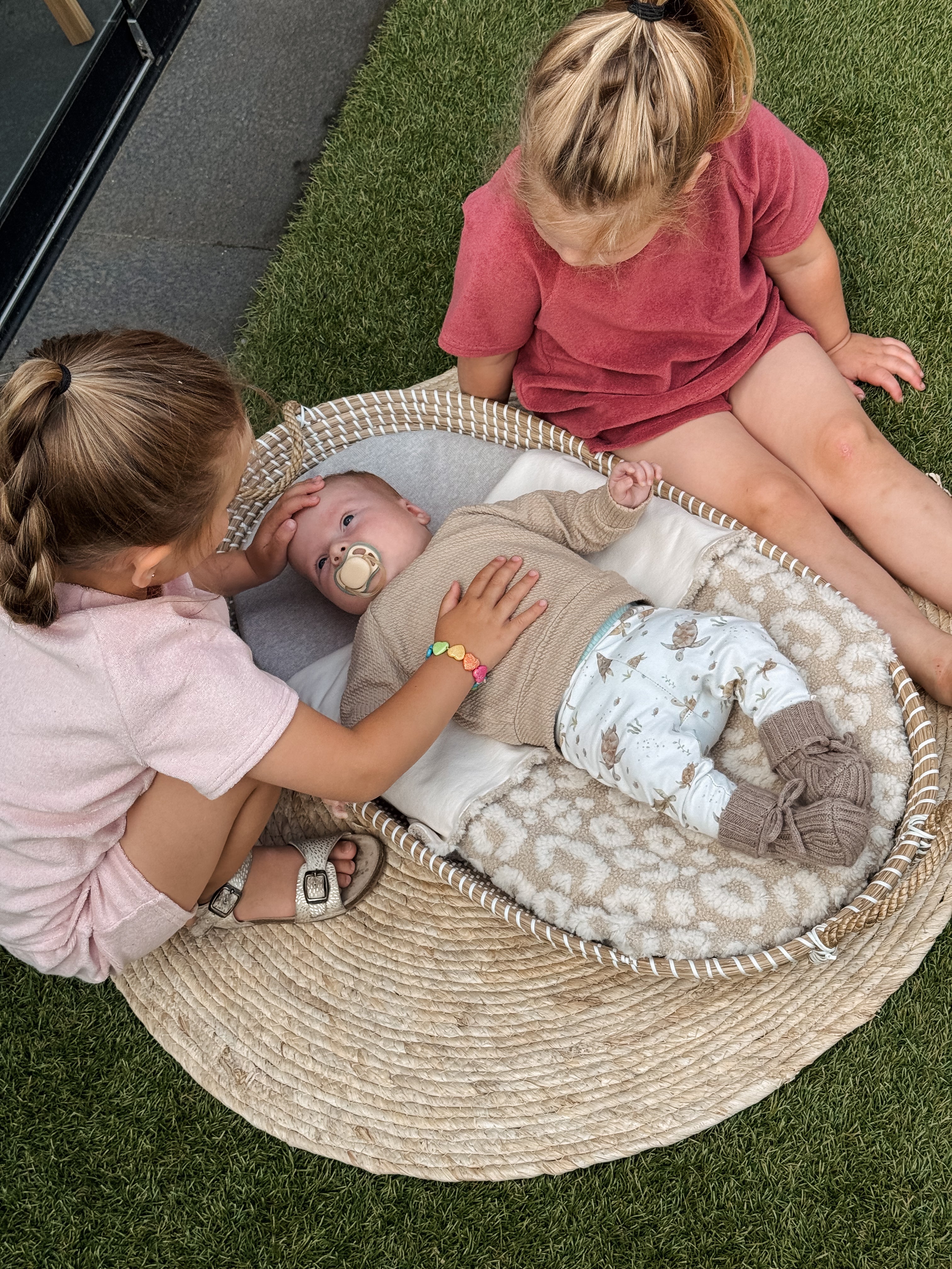 Badstof set Nude Roze