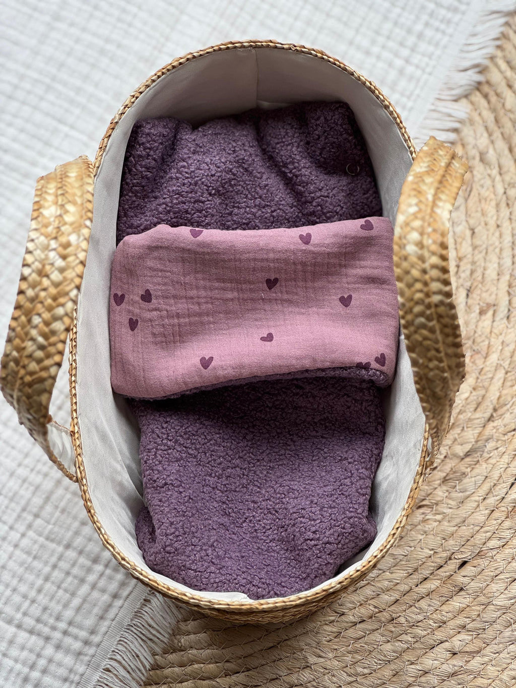 Poppenreiswieg Lila Hartjes