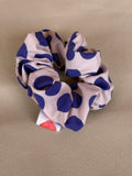 Scrunchie Dots Purple