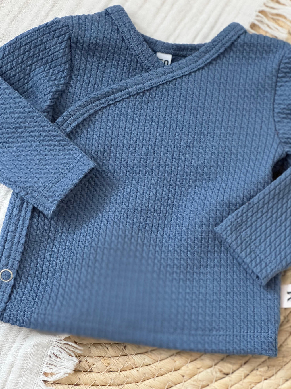 Overslag Kabel Jeans Blauw