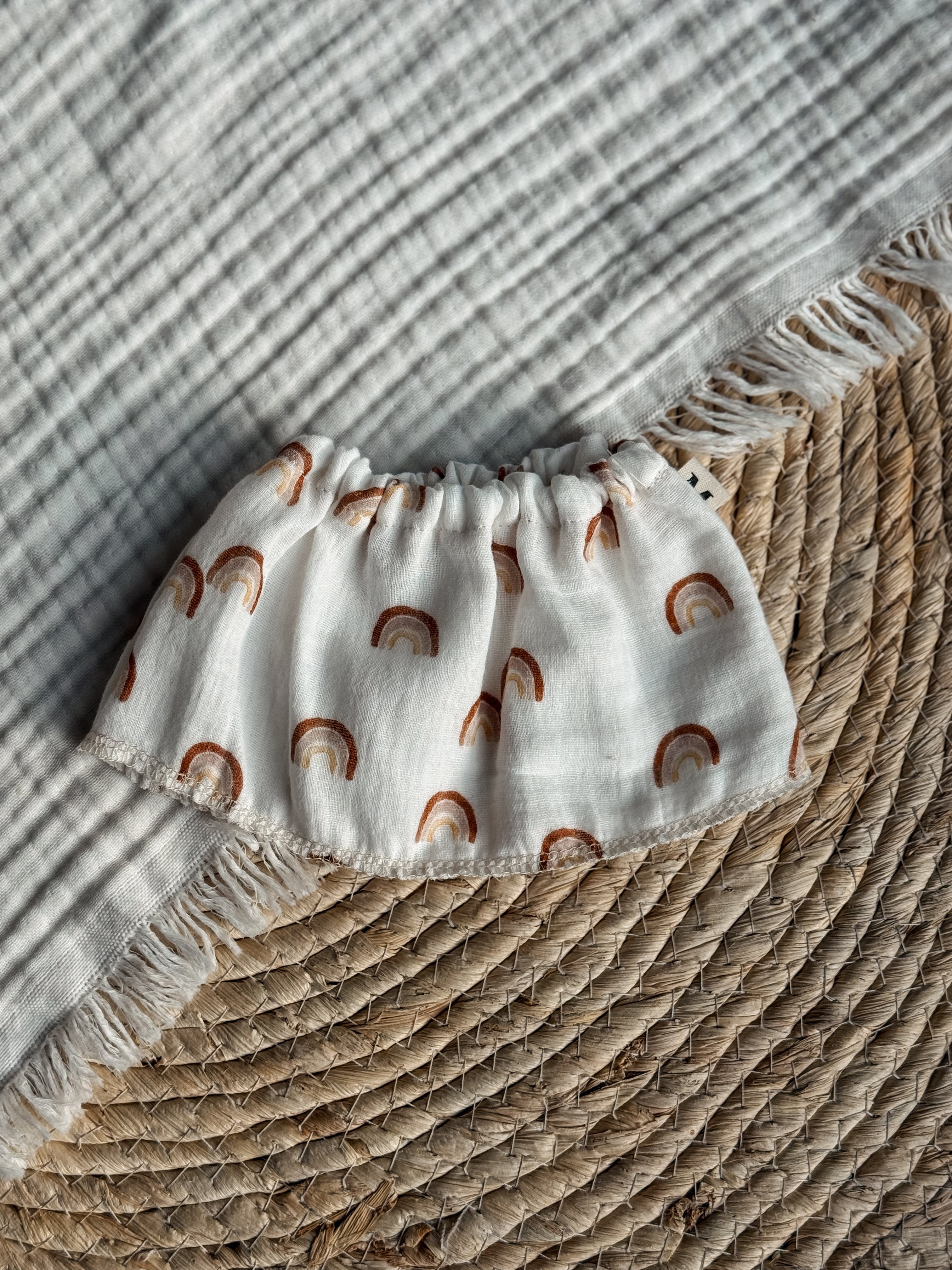 Poppenrokje Regenboog