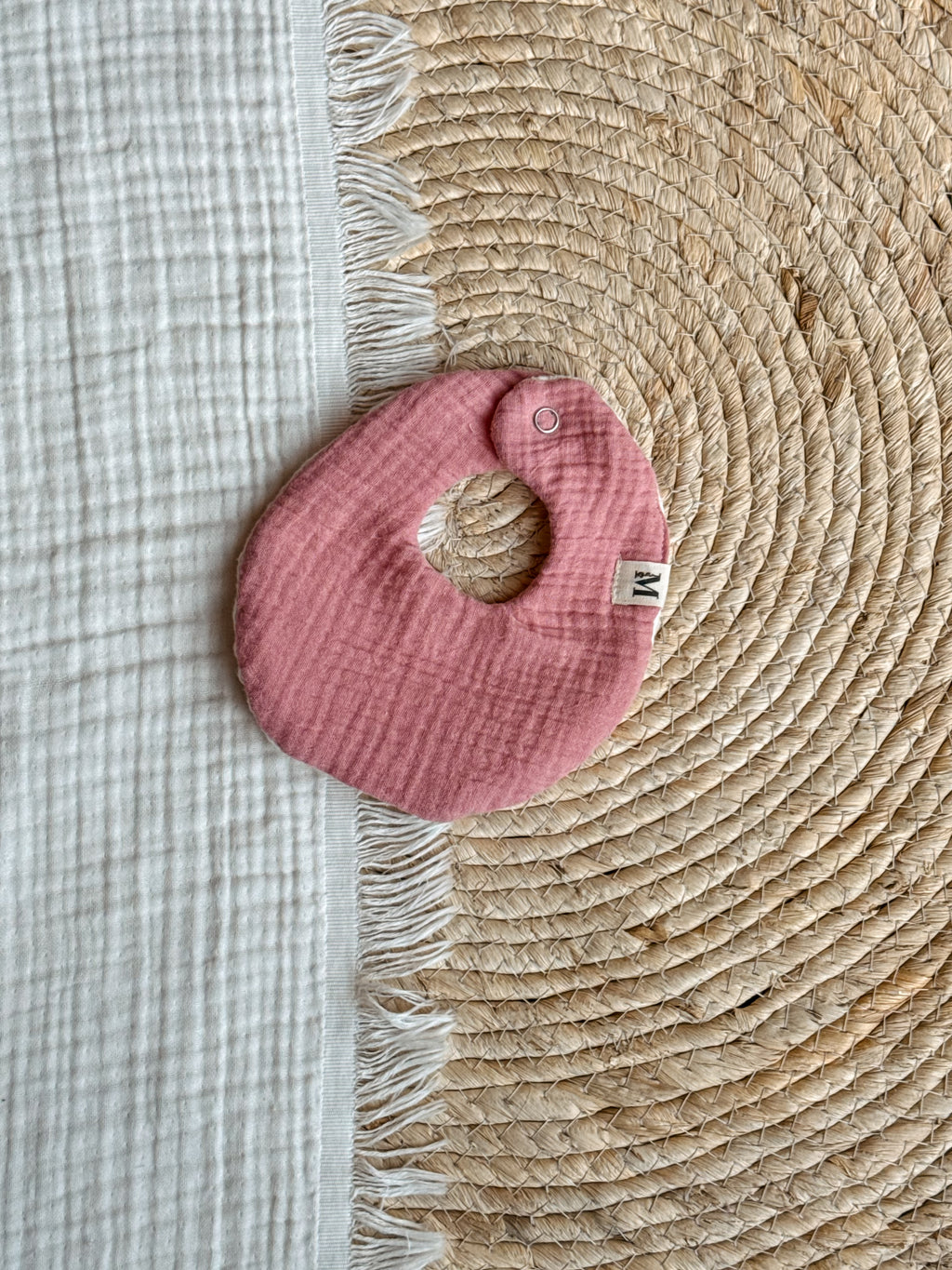 Poppenslabber Pink White