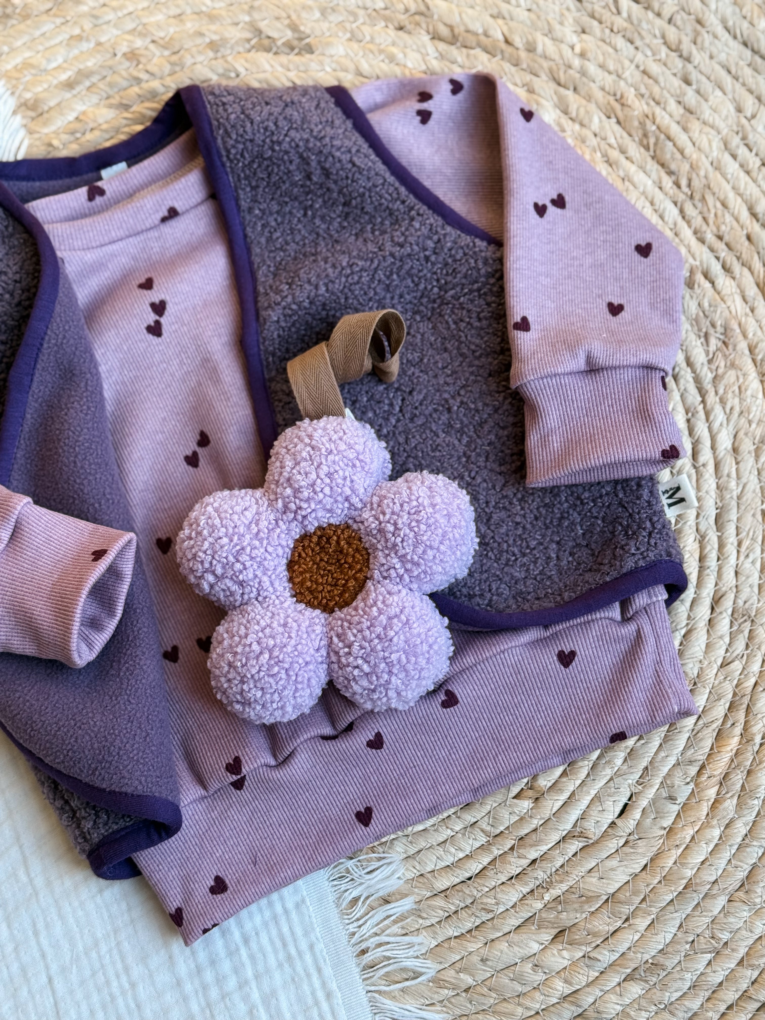 Speenknuffel Daisy Lila