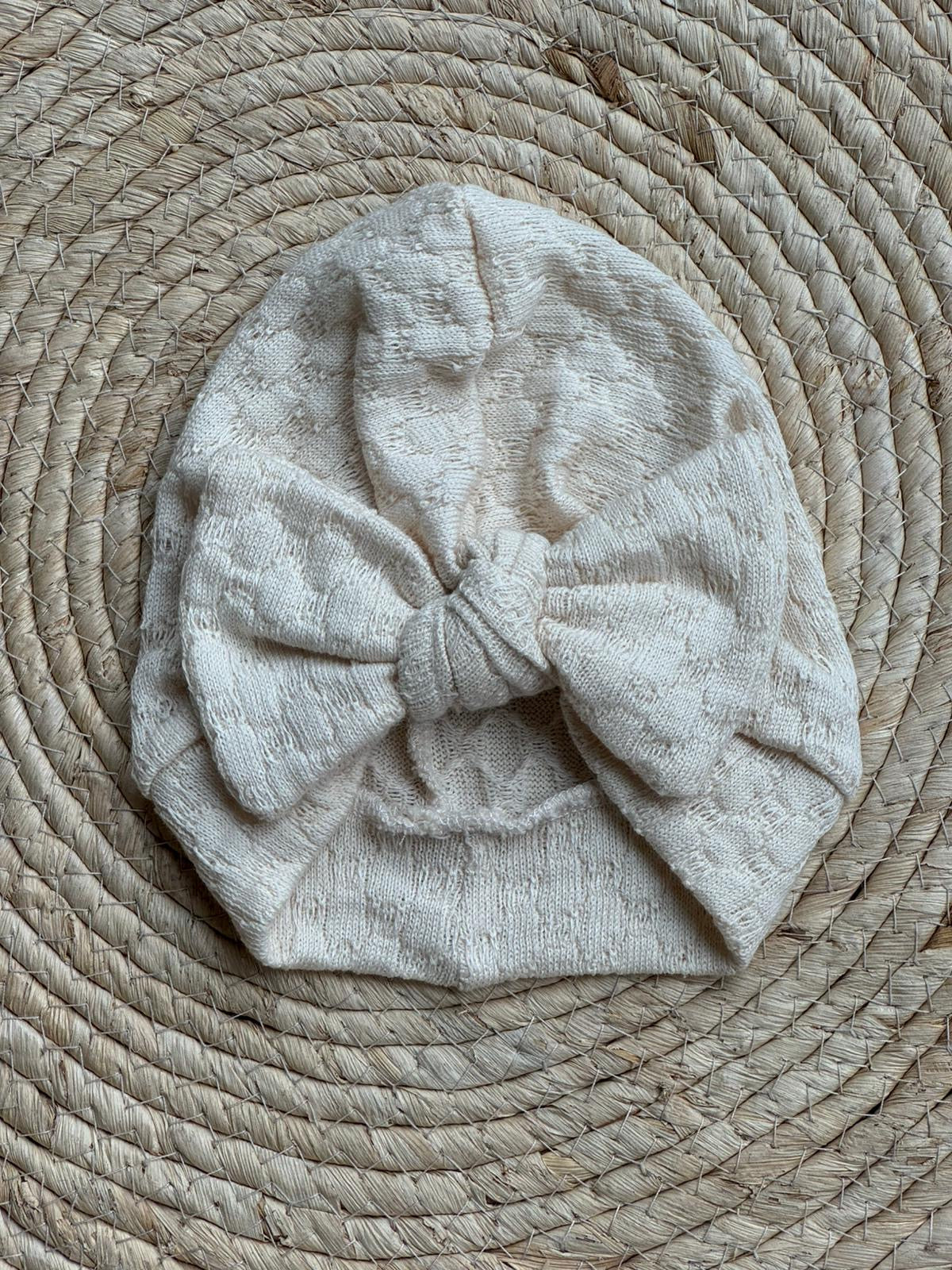 Tulband Knitted Ecru