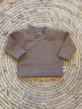 Poppenshirt Kabel Taupe