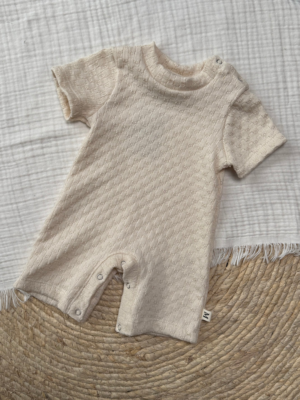 Playsuit Knitted Ecru