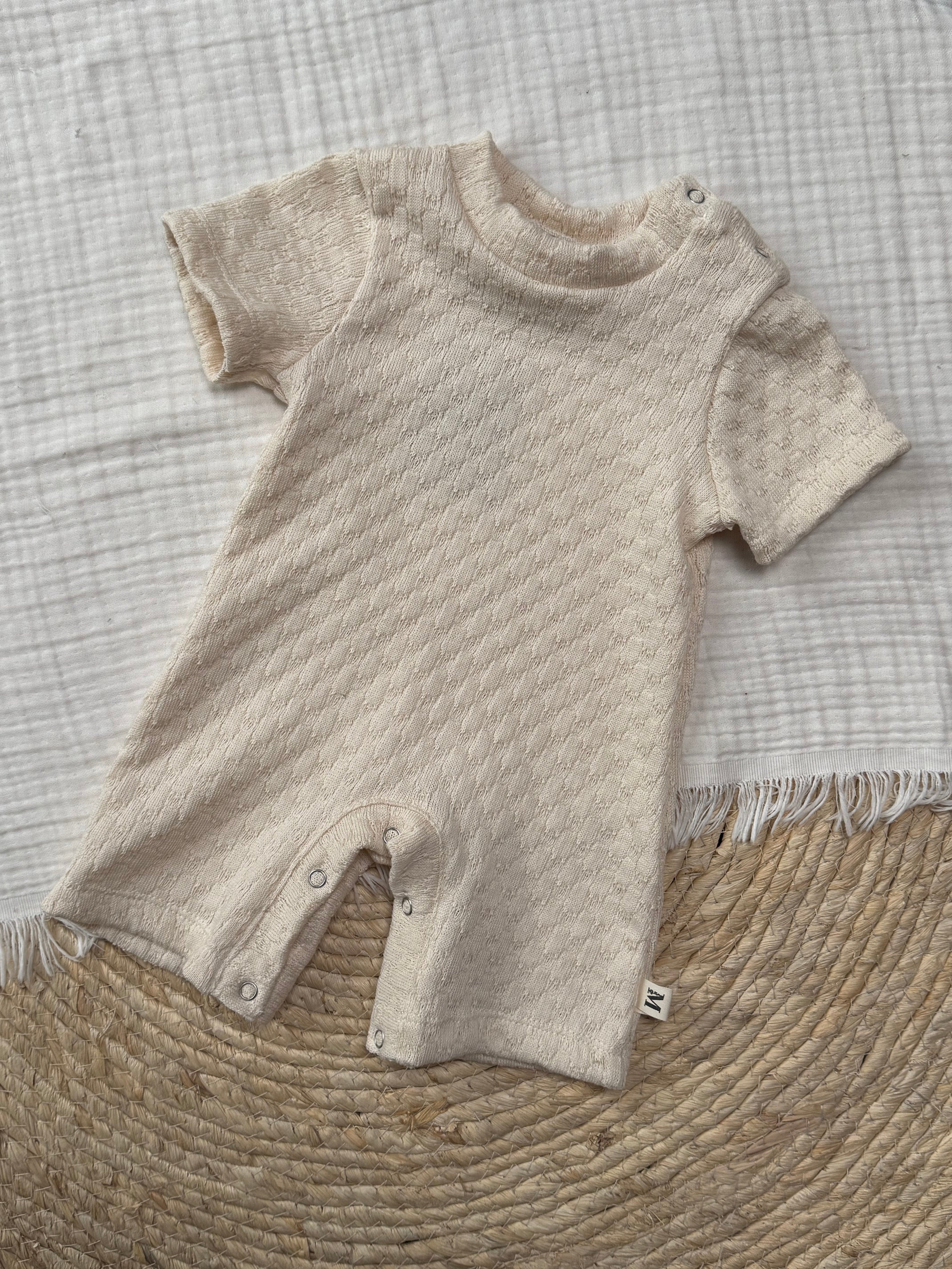 Playsuit Knitted Ecru