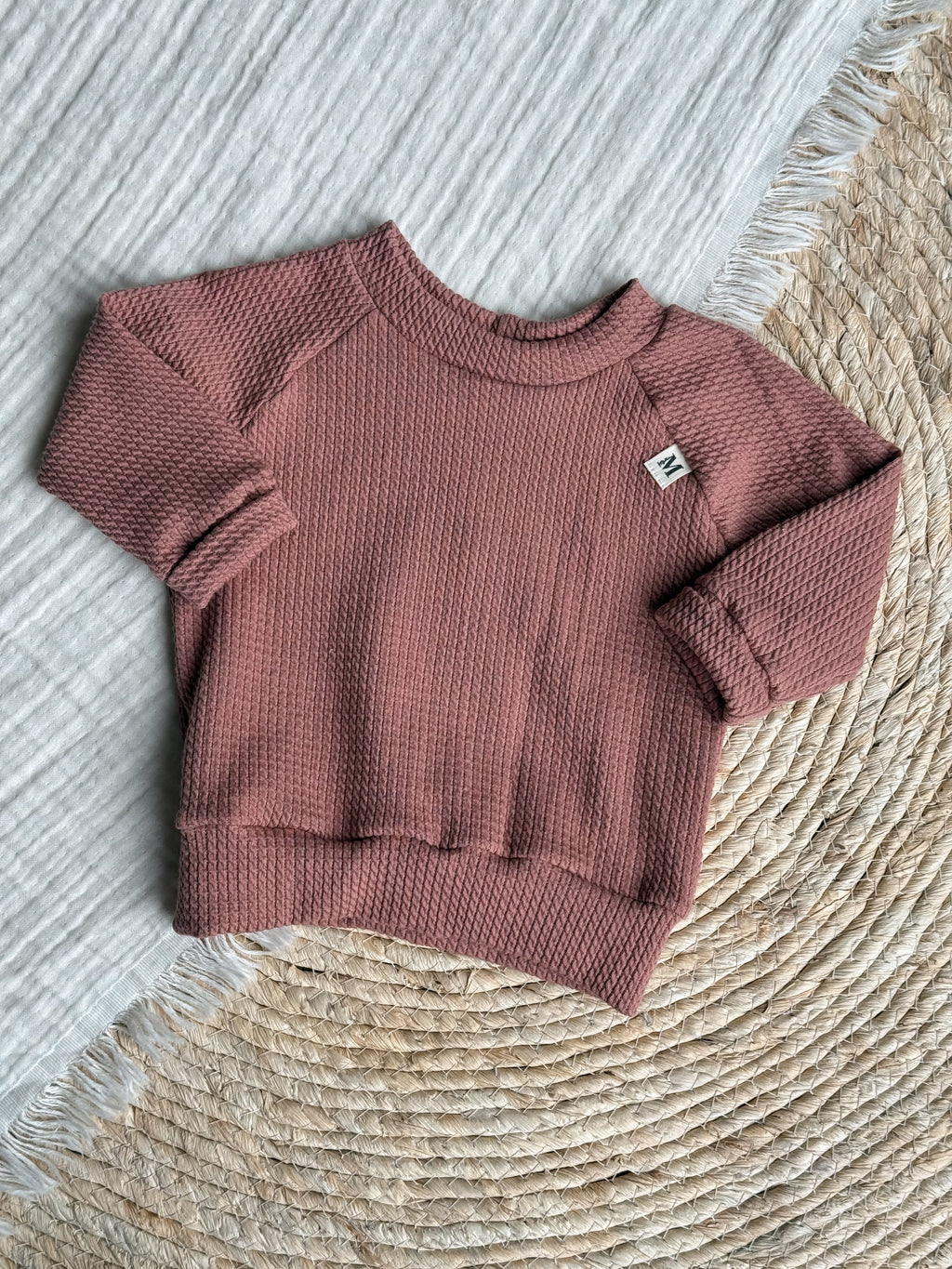 Sweater Klei Roze Kabel