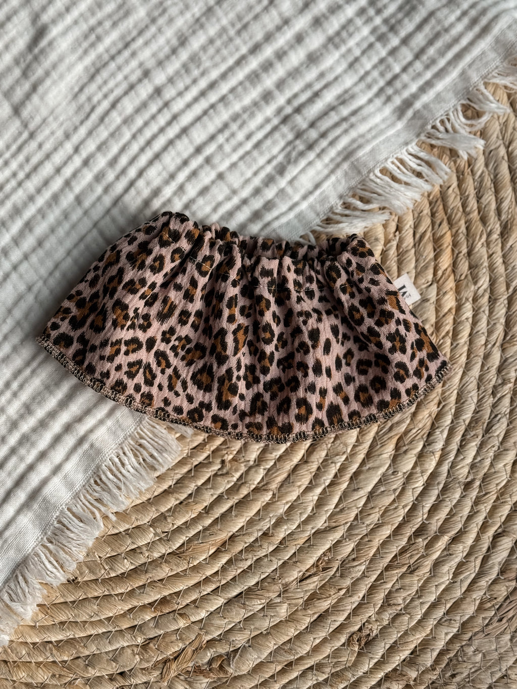 Poppenrokje Panter Pink