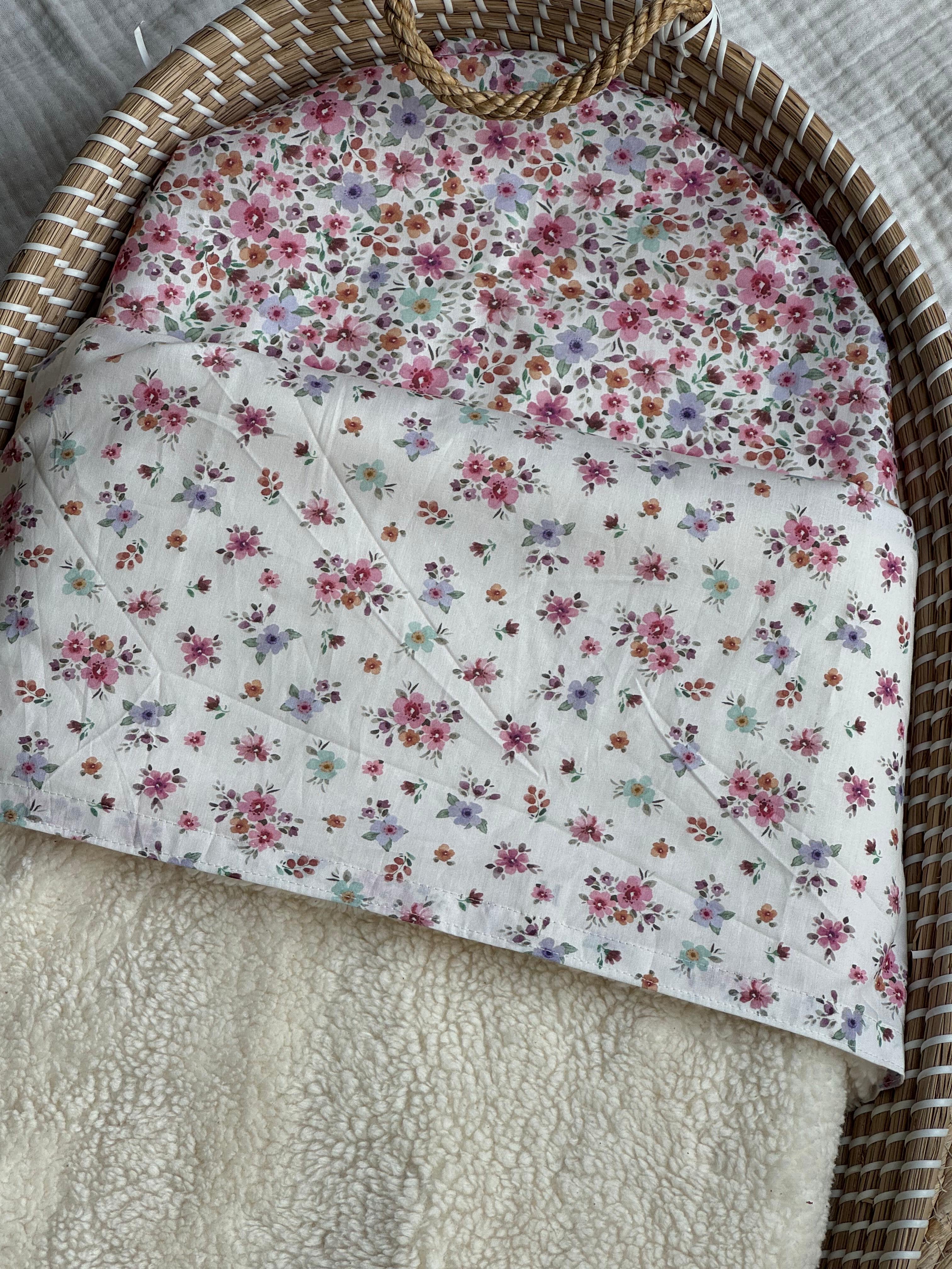 Poplin Flowers Lakentje