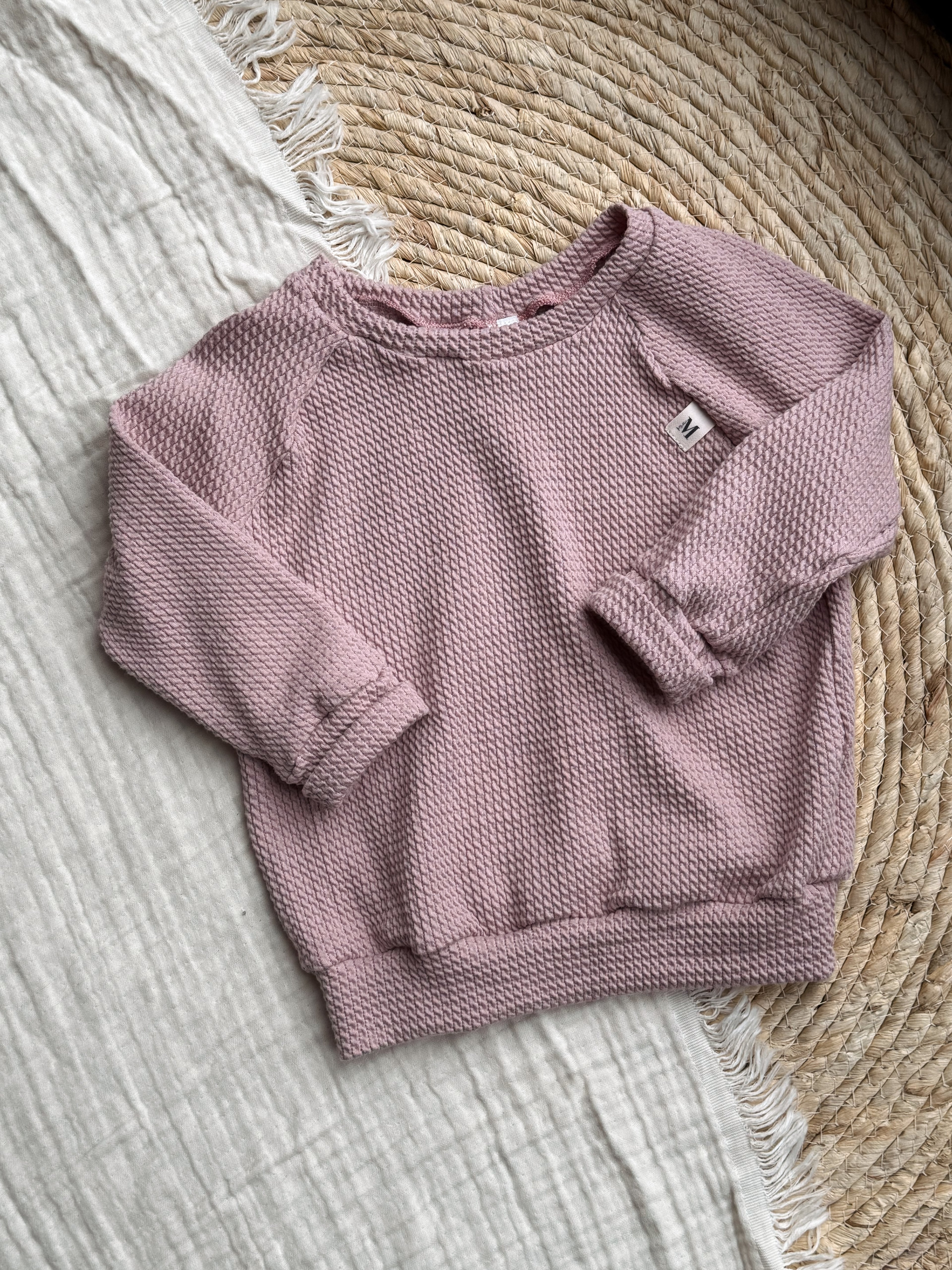 Sweater Nude Pink Kabel