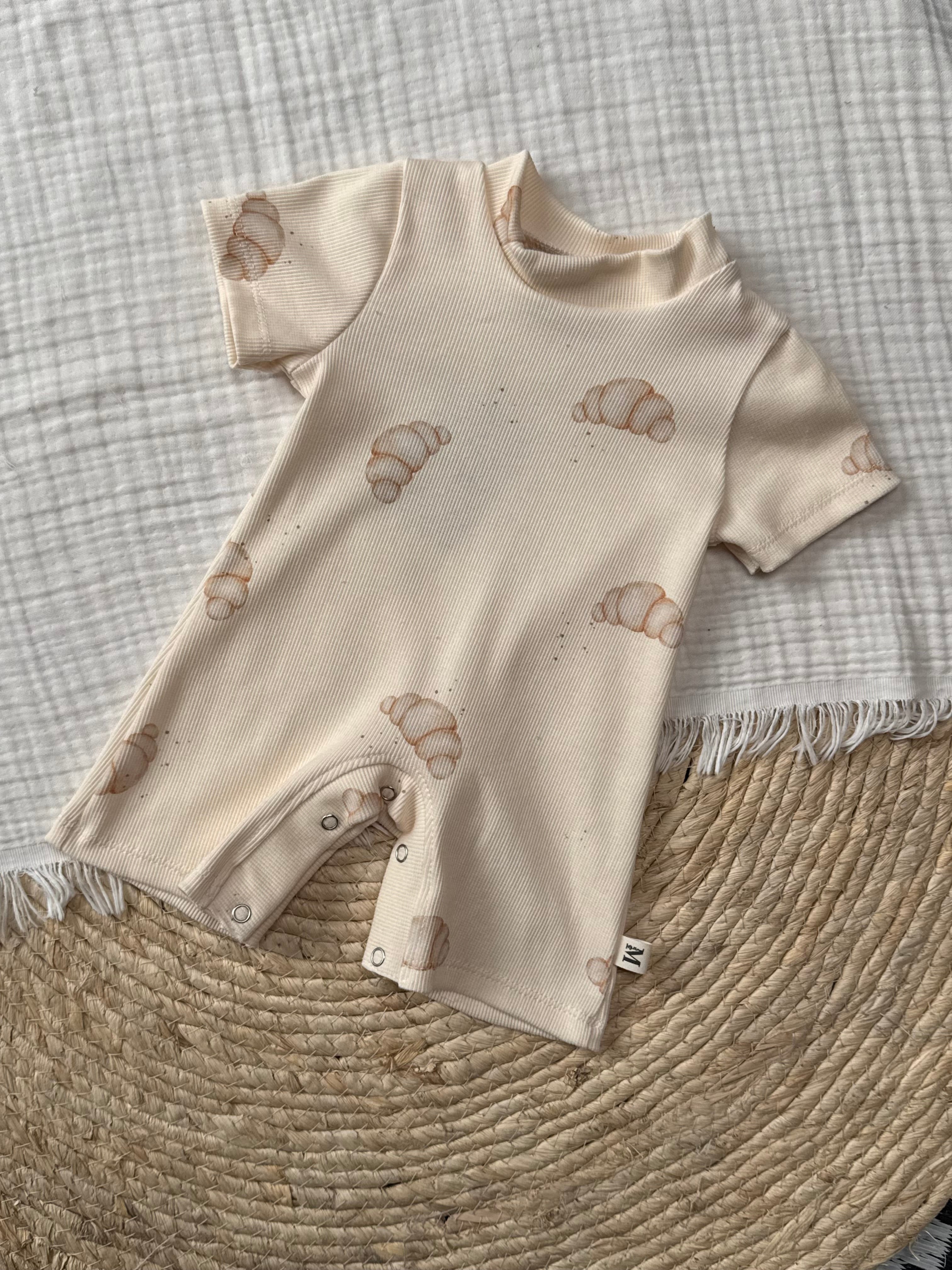 Playsuit Croissant Rib