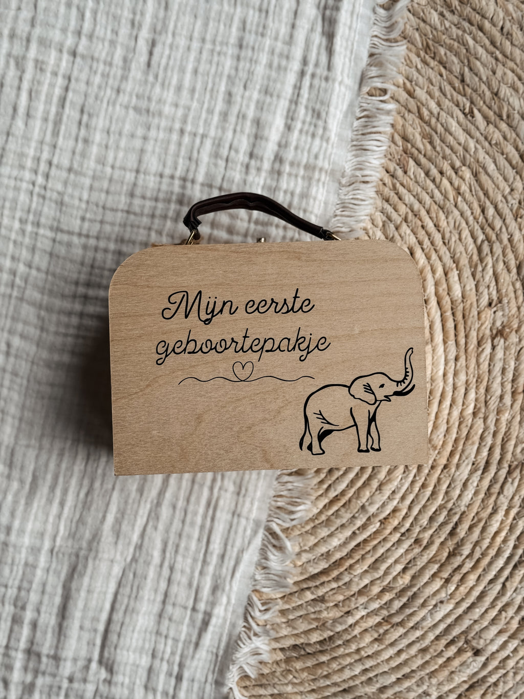 Koffertje met handvat