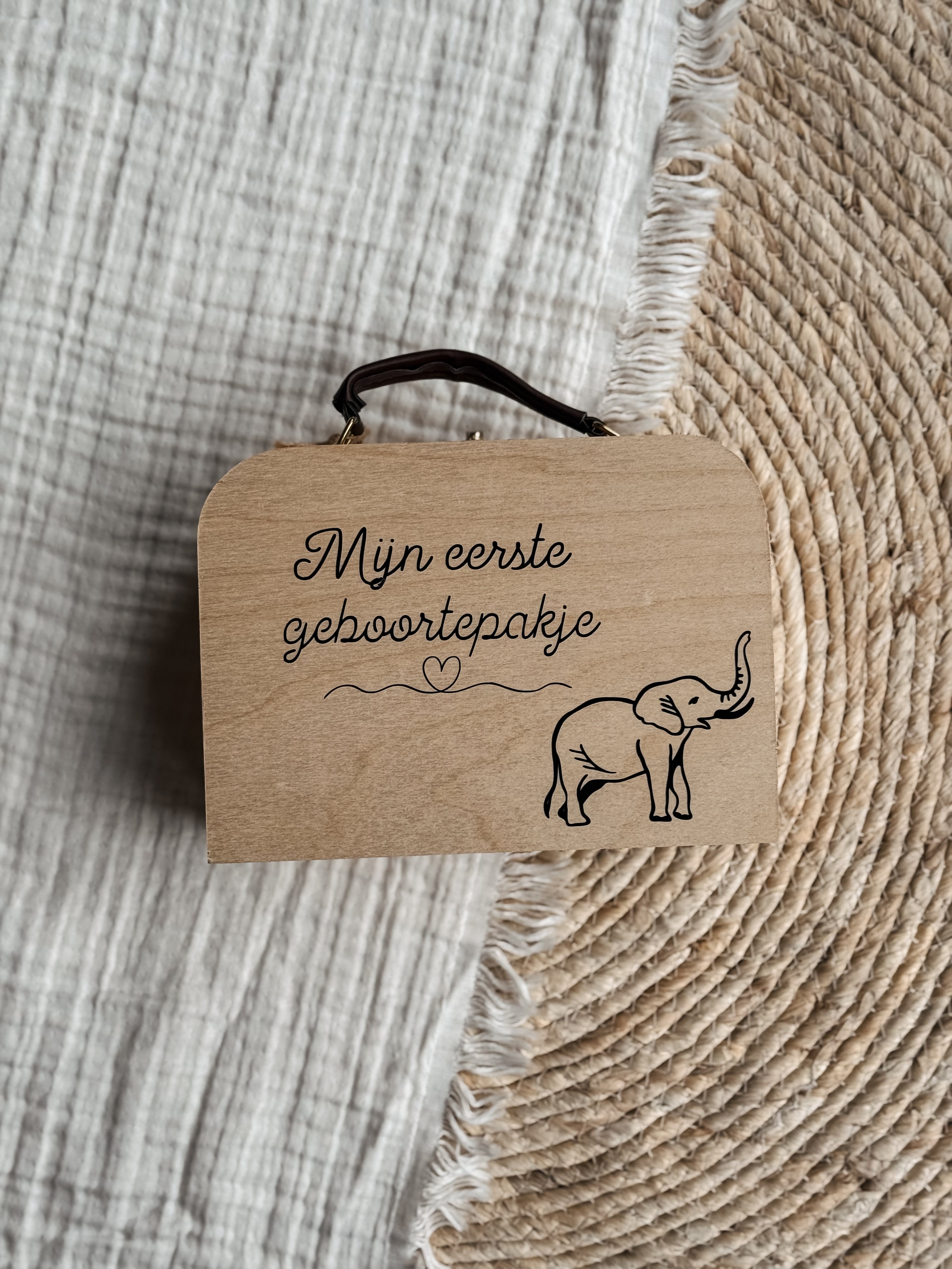 Koffertje met handvat