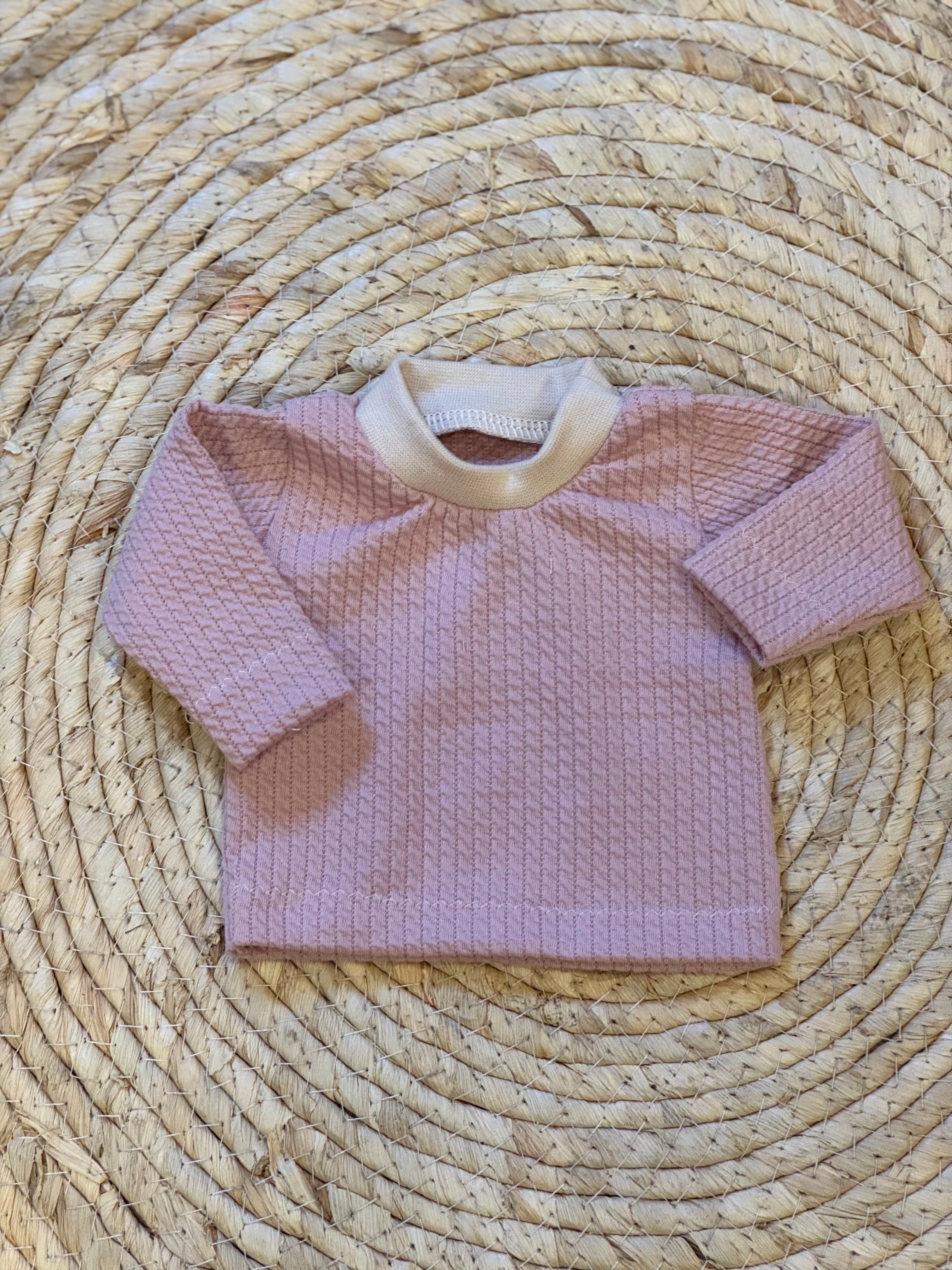 Poppenshirt Kabel Pink