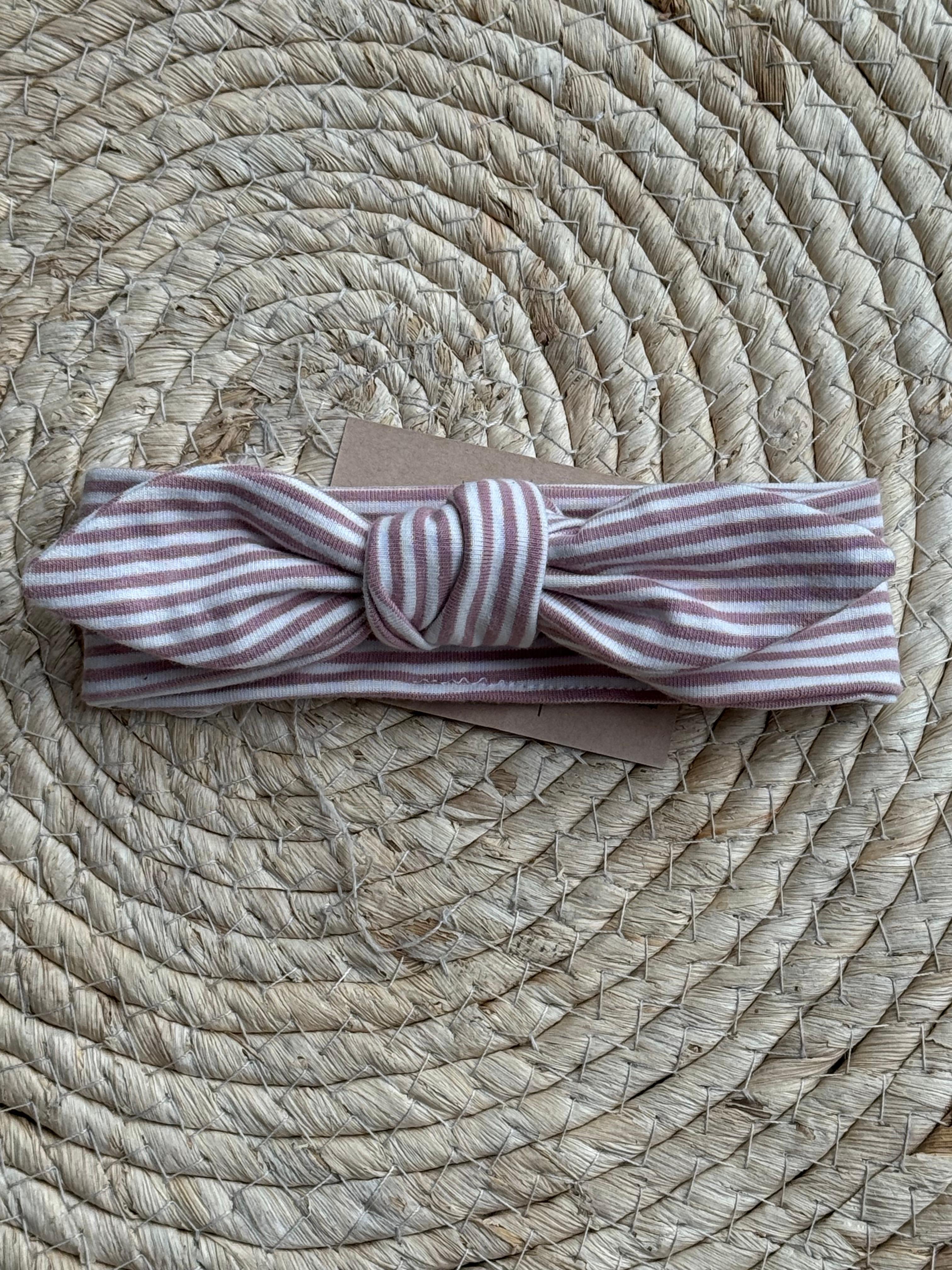 Haarband Stripes Pink