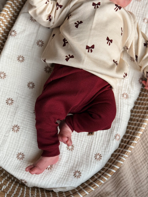 Bordeaux Rood Rib