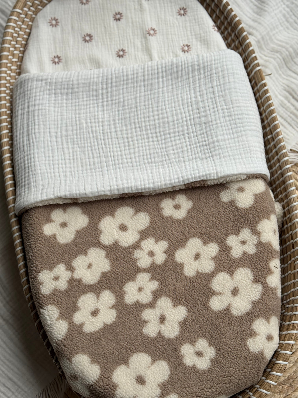 Wiegdeken Teddy Flower
