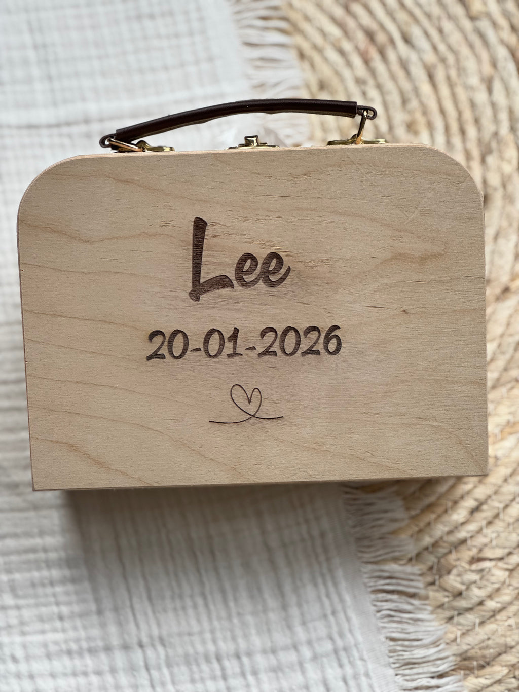 Koffertje met handvat