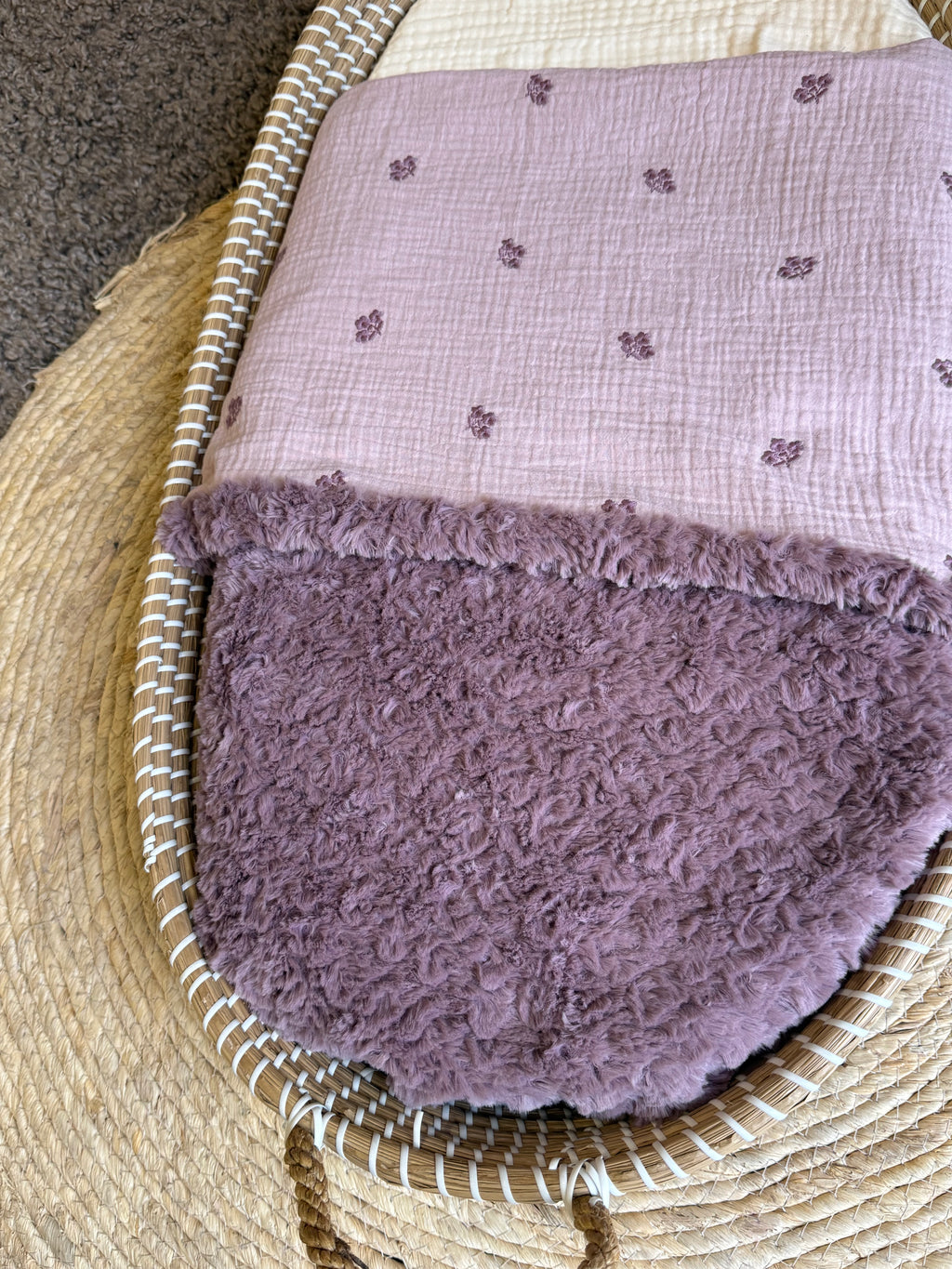 Wiegdeken Soft Purple
